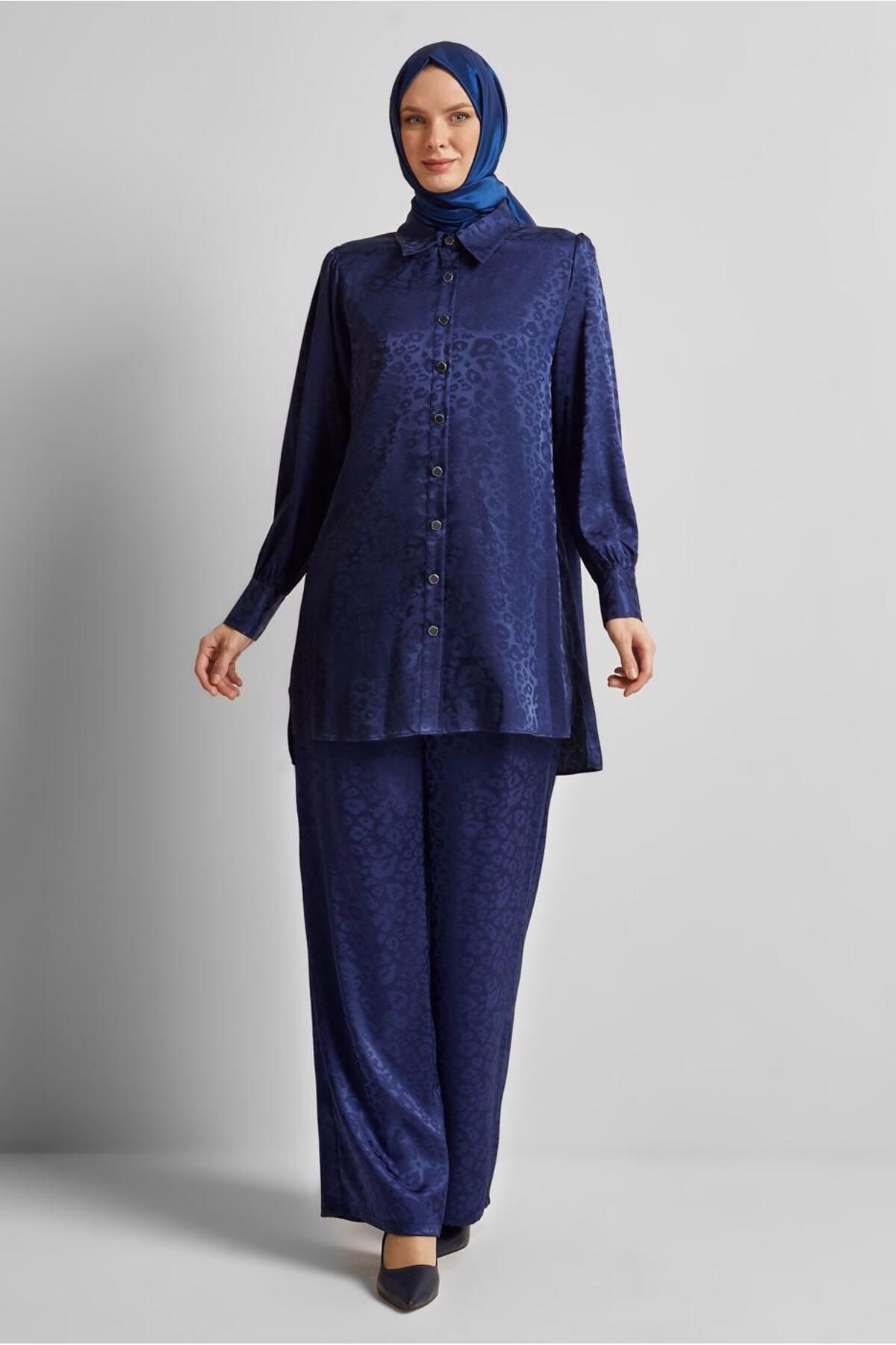 Alvina JAKAR SATEN PANTOLONLU TAKIM 45580