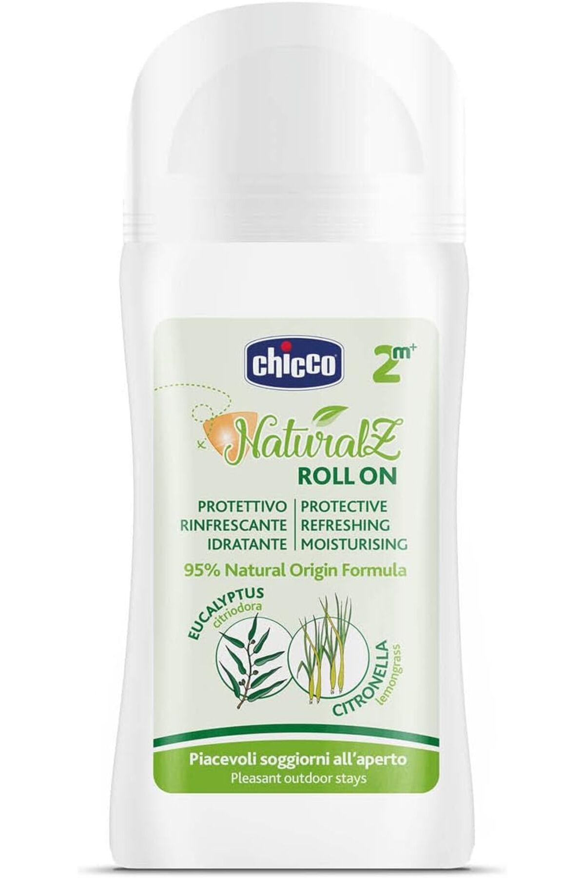 Chicco-Roll On NaturalZ Protective & Refreshing 60ml 1