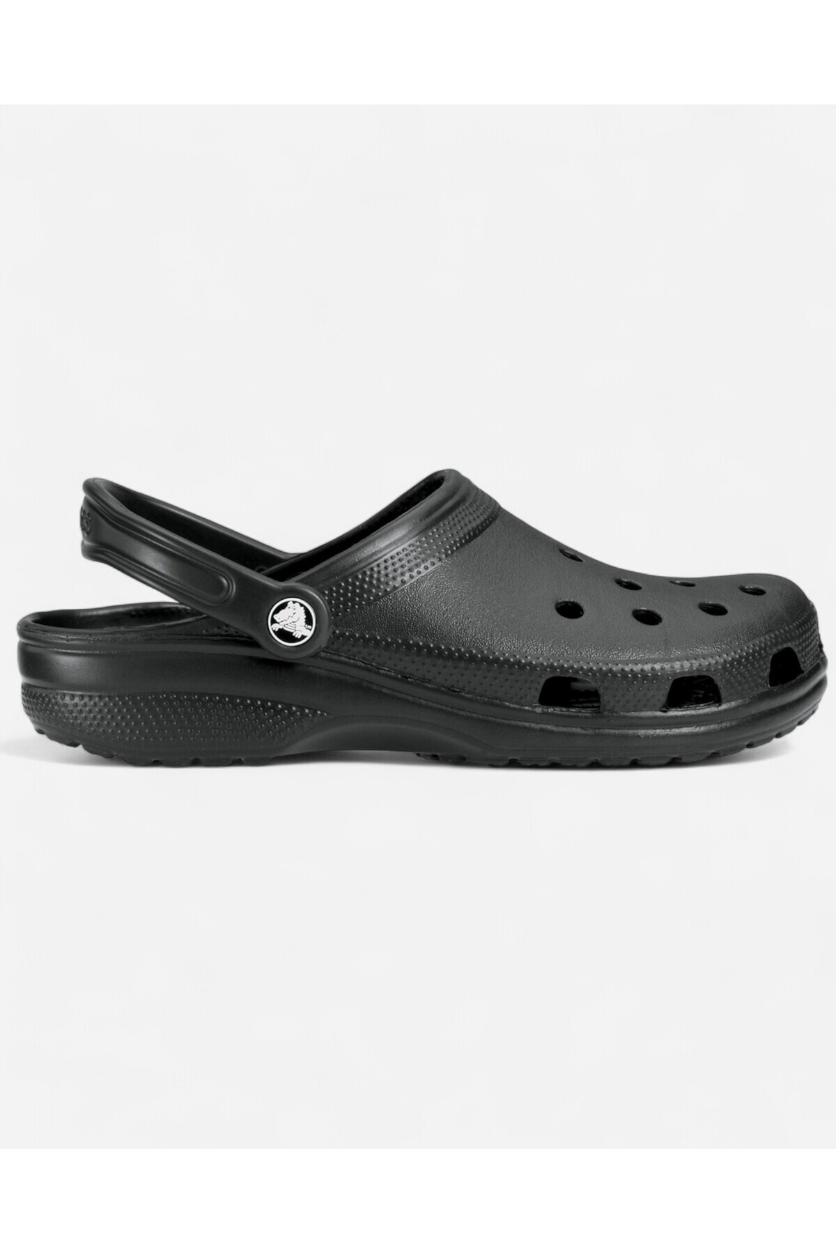 Crocs-Papuci negri unisex pentru utilizare zilnică confortabilă cu logo 10001-001 1