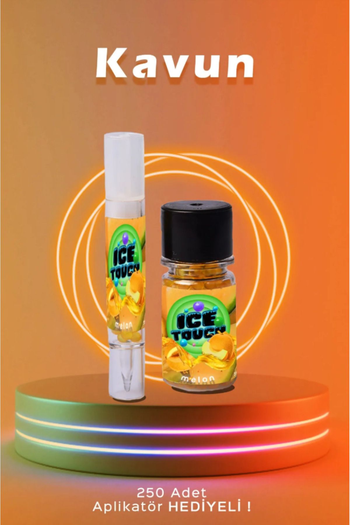 ice touch Mentol Topu Kavun Aromalı 250 Adet + Aplikatör Hediyeli
