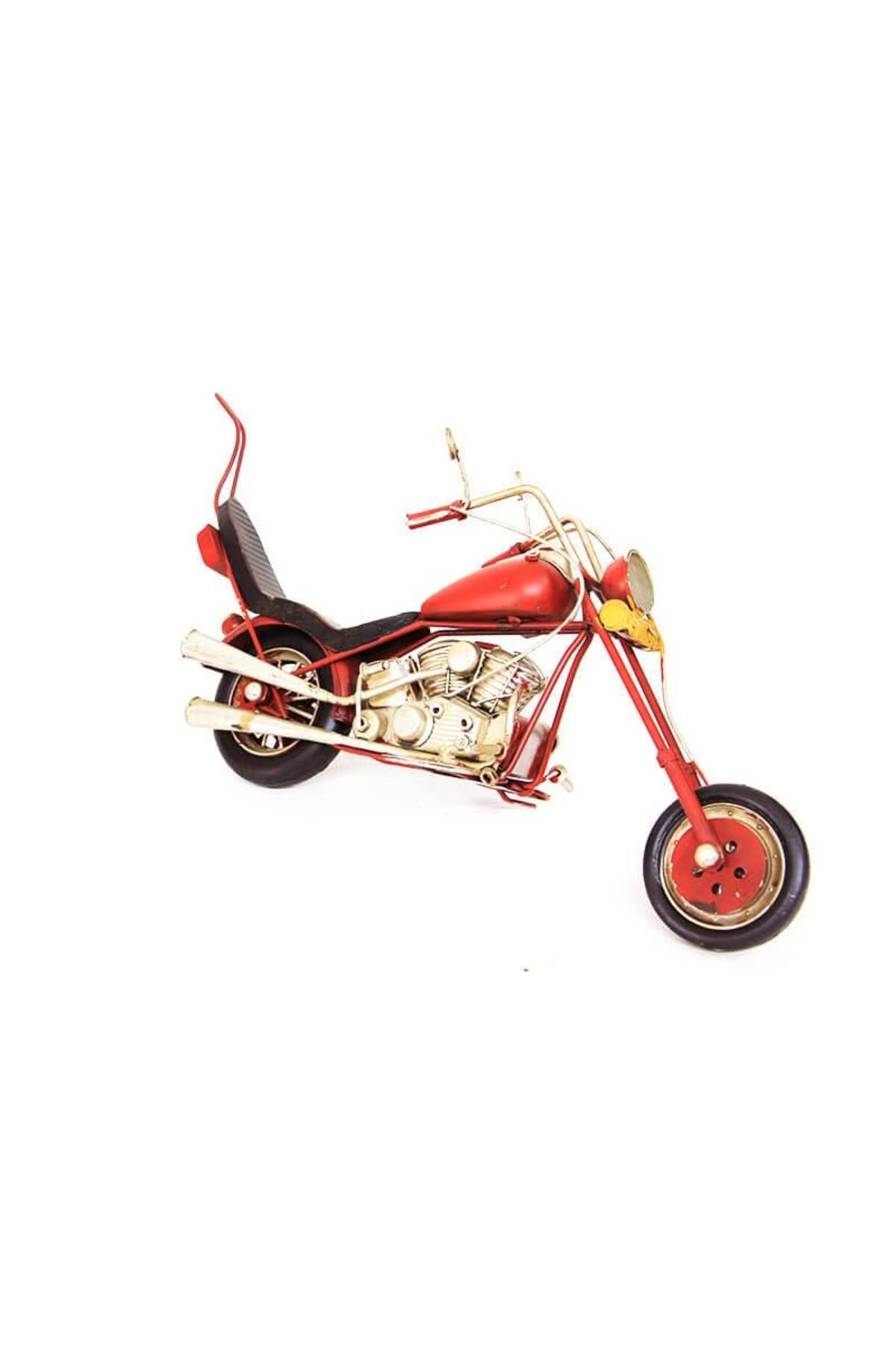 Serero Dekoratif Metal Motosiklet Vintage Biblo Ev Ofis Hediyelik
