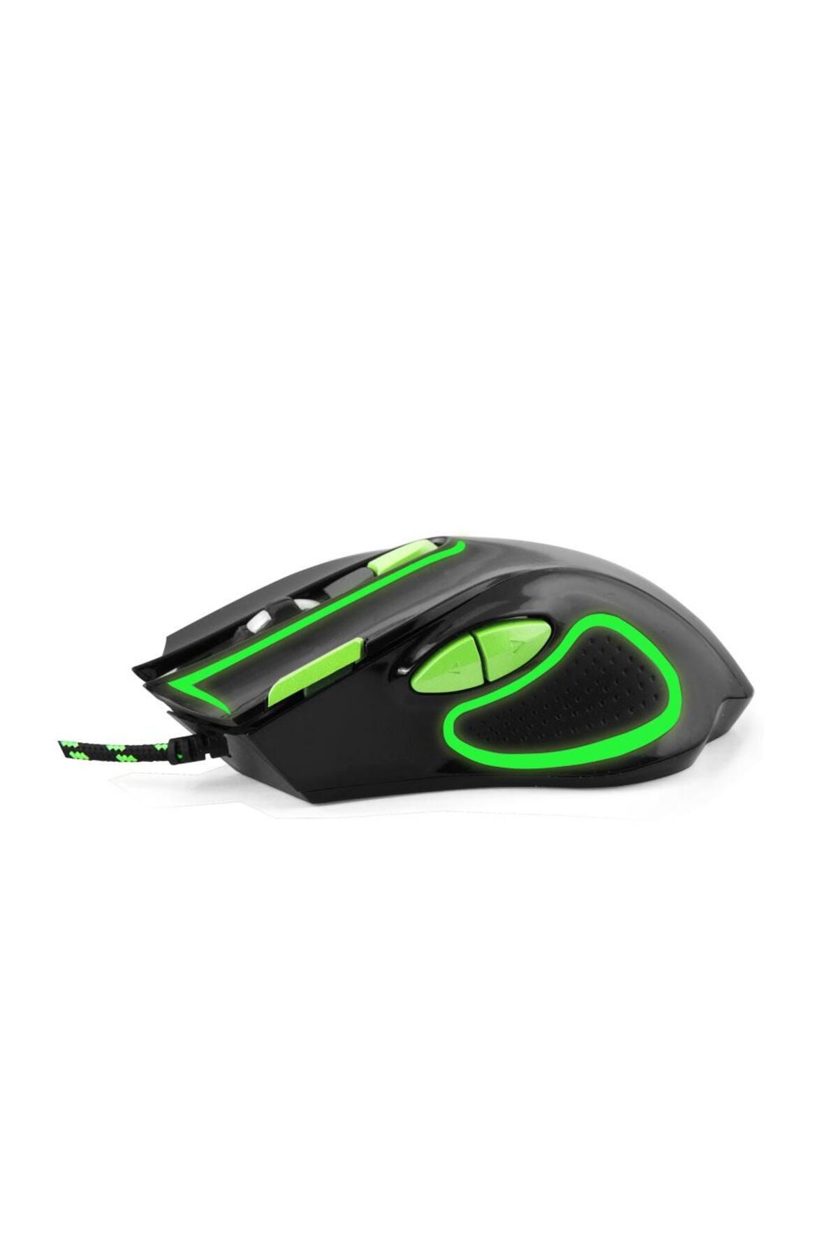 ESPERANZA-Wired gaming mouse, for beginners and experienced players, HAWK, 7 buttons, green 4