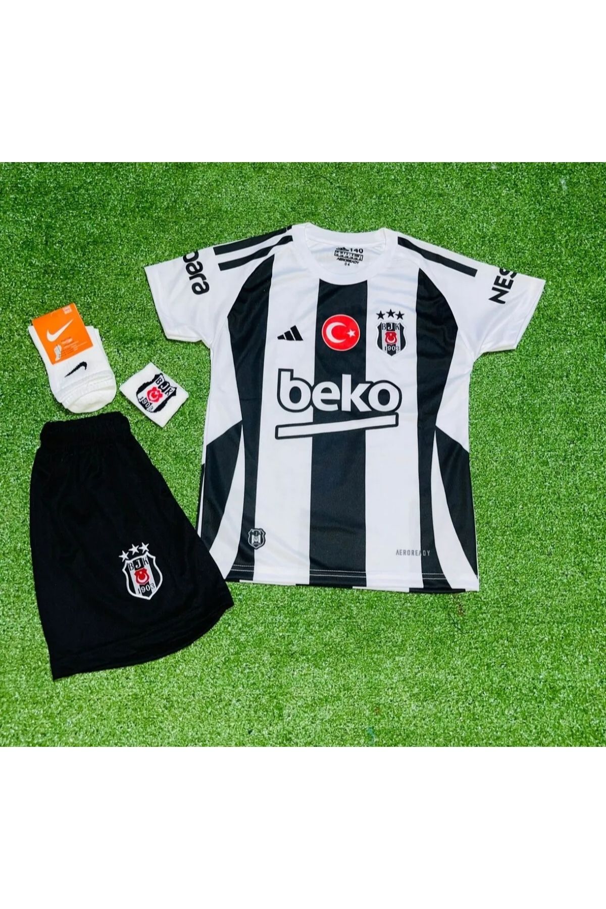 Forma Beşiktaş - Yeni Sezon 2025-2026 İsimsiz Çocuk alt üst Çoraplı Takım