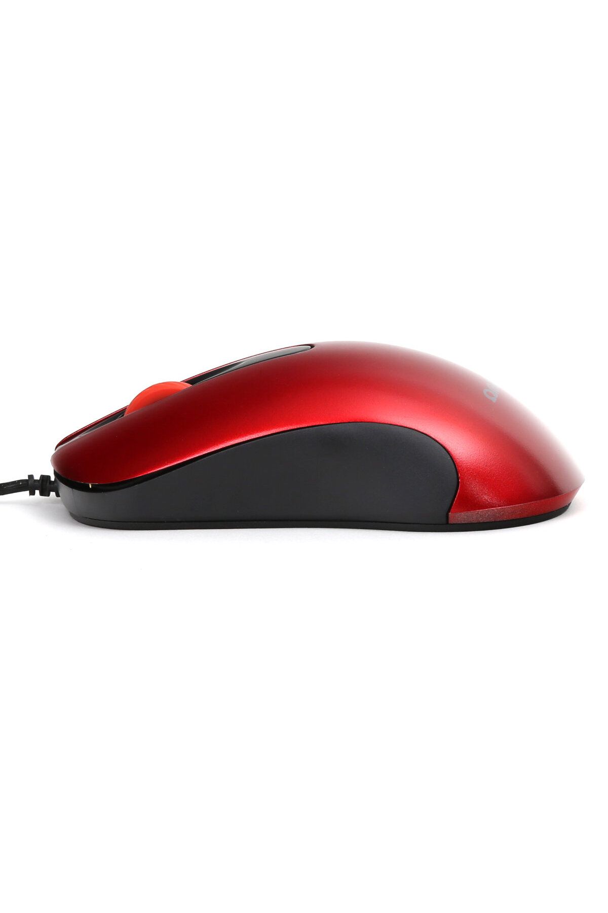 Omega-USB mouse, Omega 45268 OM-520, with 1.2 m cable, 3 buttons, 1000 dpi, red with black 3