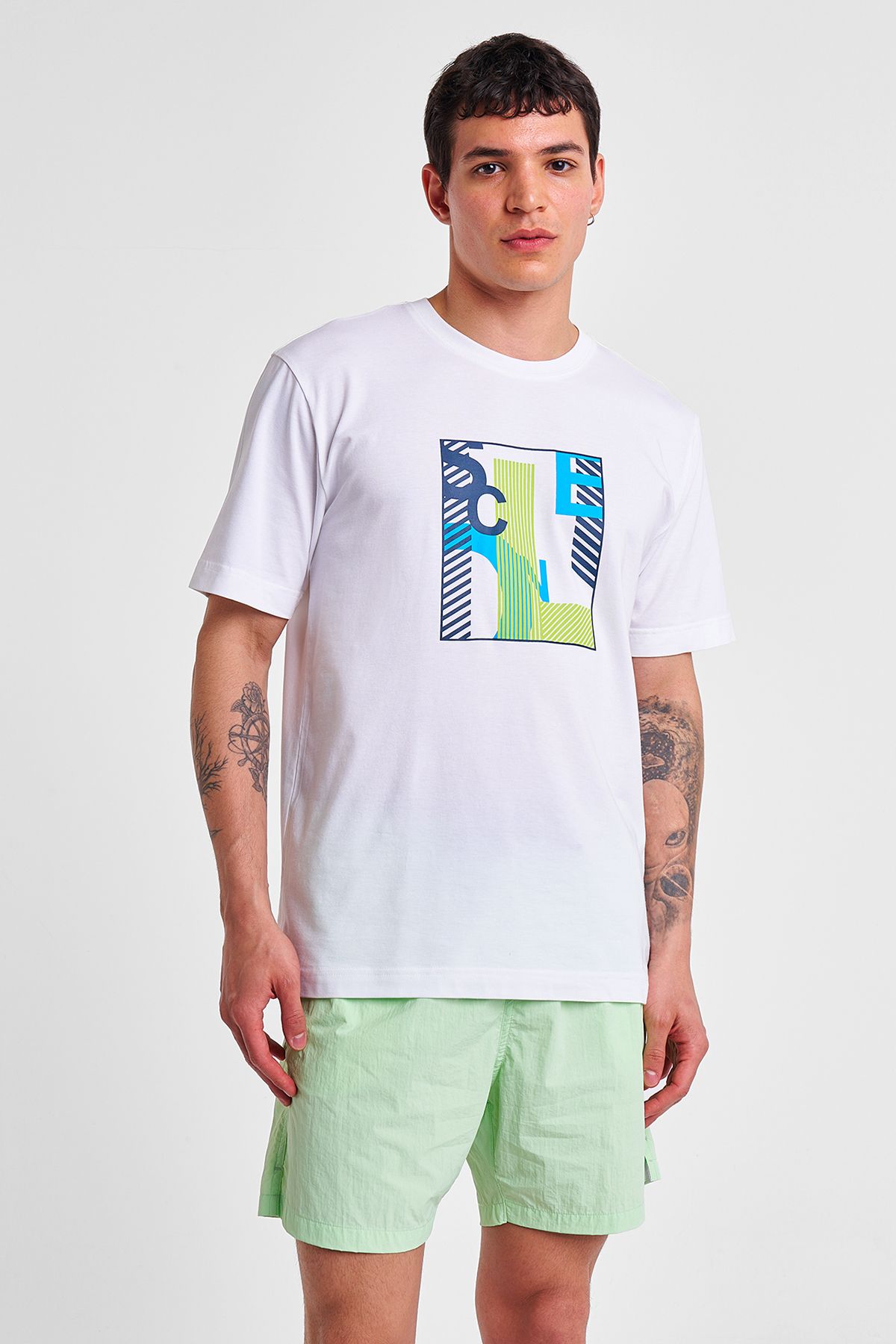 Lescon Erkek Kısa Kollu T-Shirt 25Y-1167