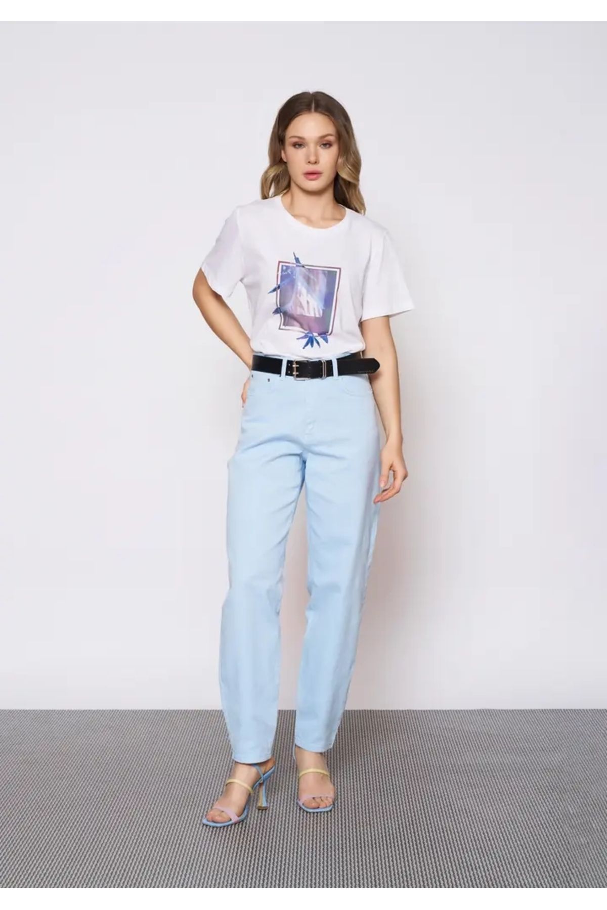 EUROFASHION Bebe Mavi Lena Denim Pantolon