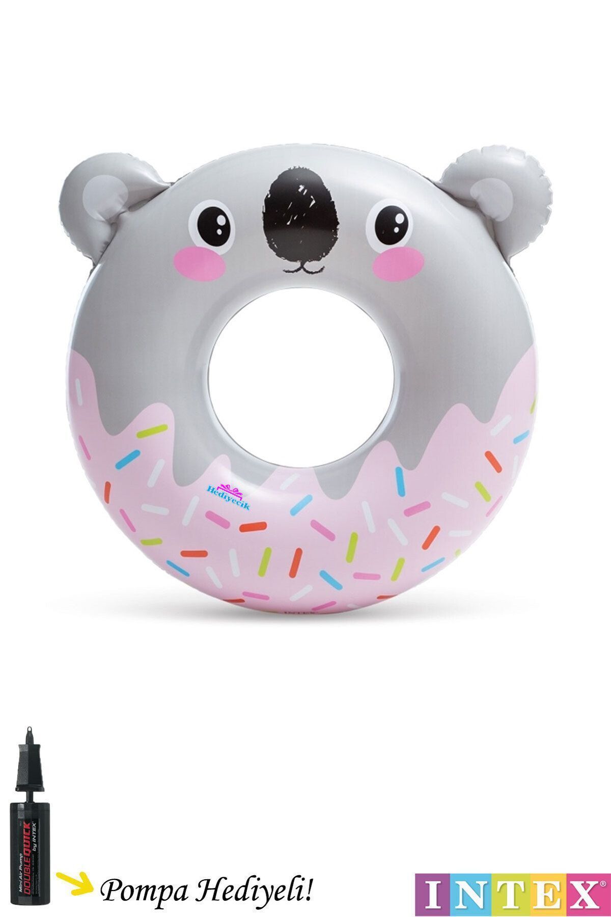 SerenityHaven Intex Koala Figürlü Çocuk Havuz Ve Deniz Simiti 75 Cm 8 Yaş