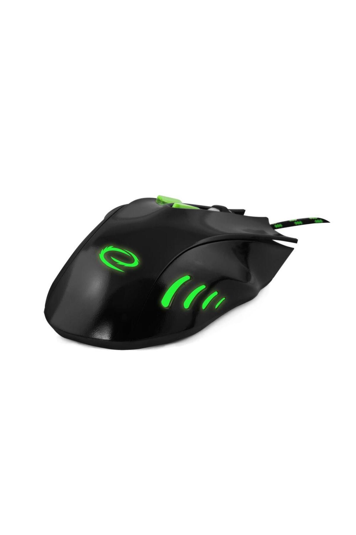 ESPERANZA-Wired gaming mouse, for beginners and experienced players, HAWK, 7 buttons, green 3