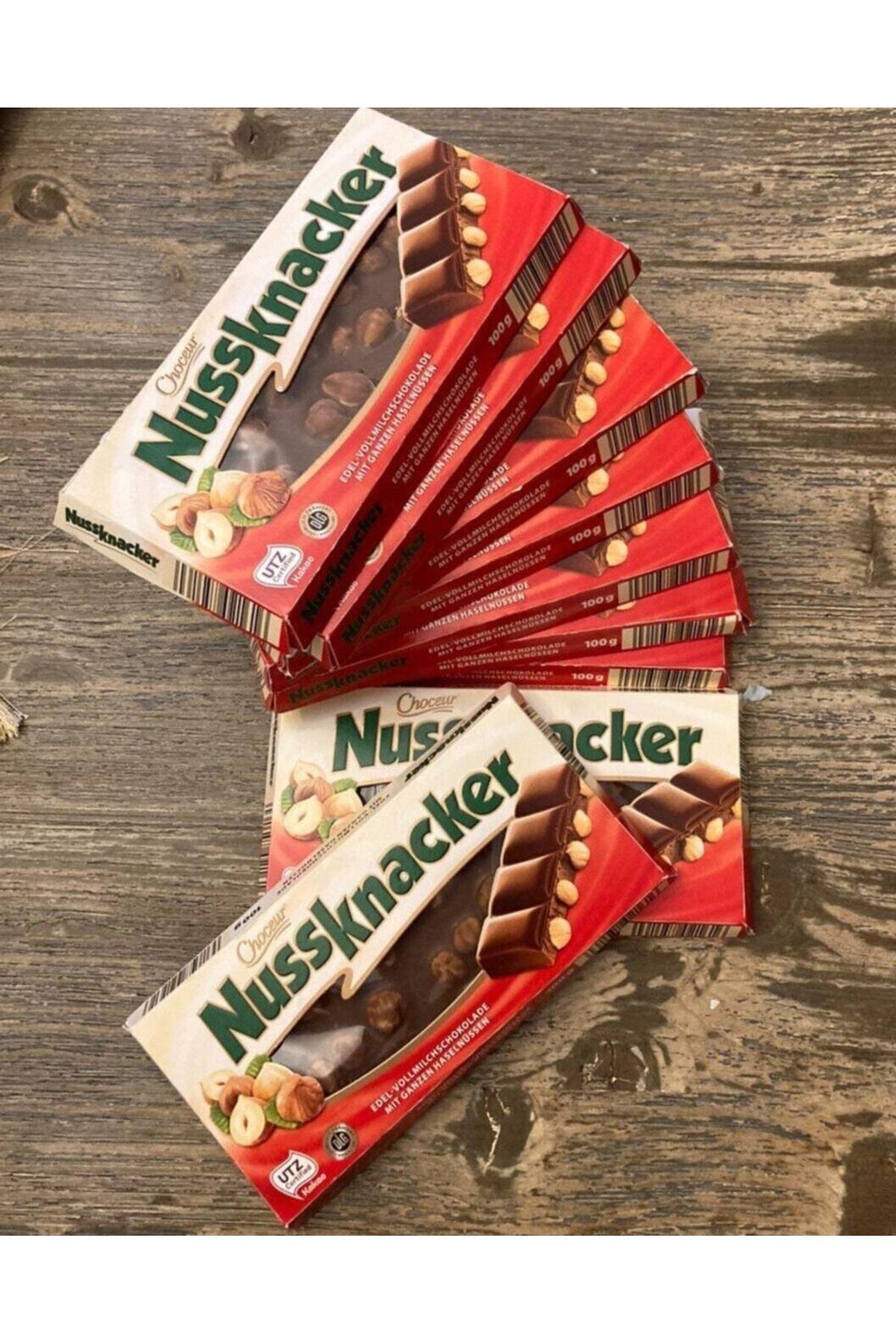 Choceur Nussknacker Alman Çikolatası 10 Adet (10x100g)