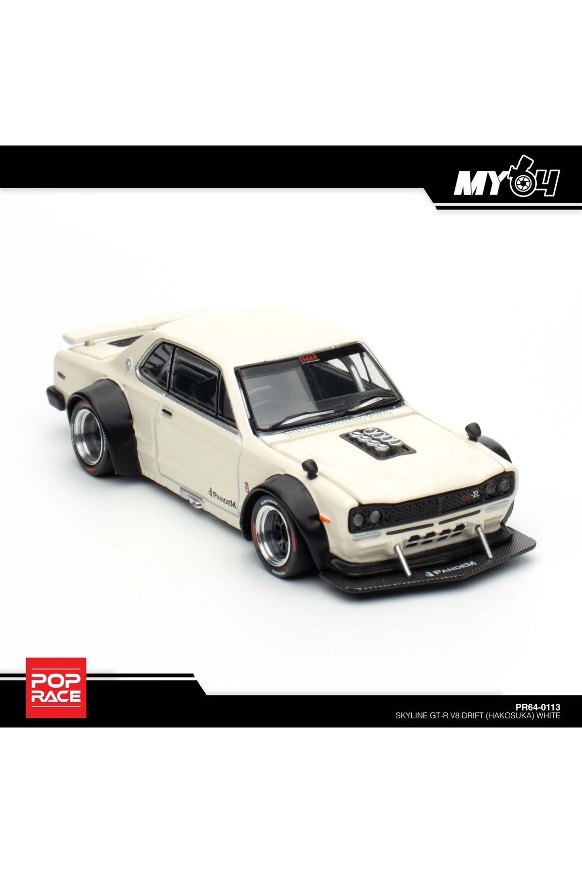 pop race 1 Pop RaceSkylineGT-R V8 Drift (HAKOSUKA) PR-64-113