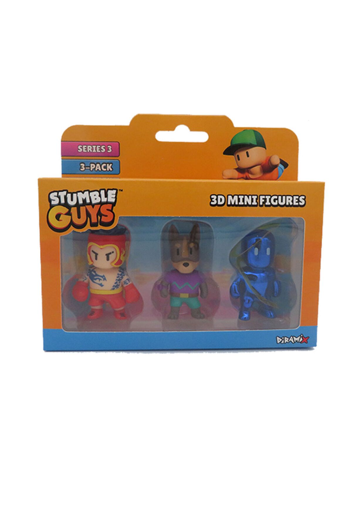 Stumble Guys 3'lü Mini Figür S3-SG-4002_3-1