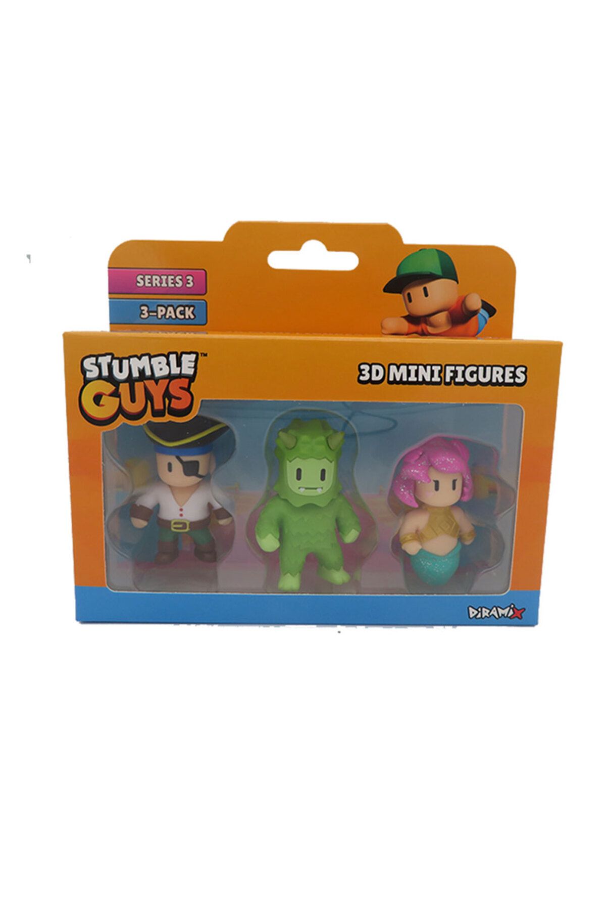 Stumble Guys 3'lü Mini Figür S3-SG-4002_3-8