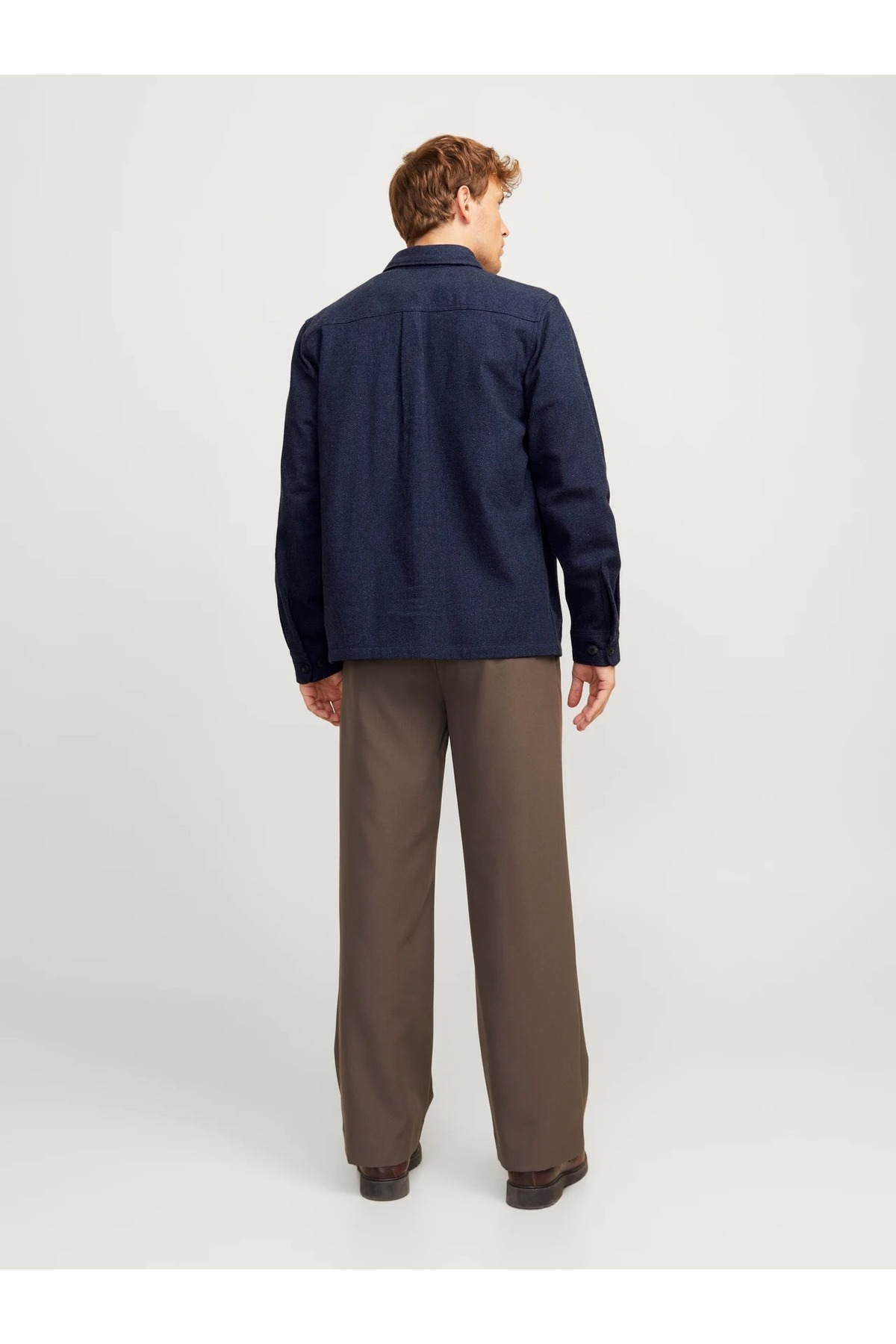پیراهن مردانه راسته آستین بلند | جک اند جونز Jack & Jones 12263645 - تصویر 2