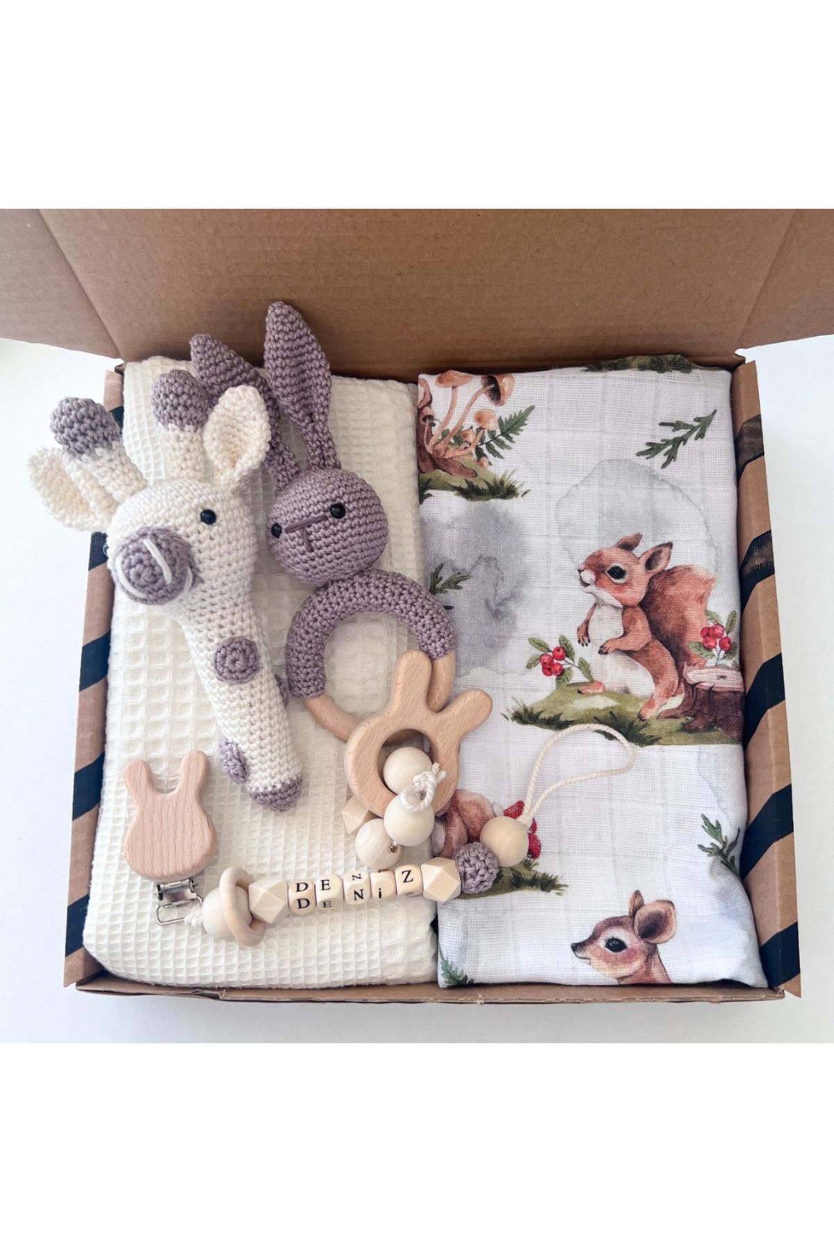 pelly wood baby Yenidoğan Hediye Seti