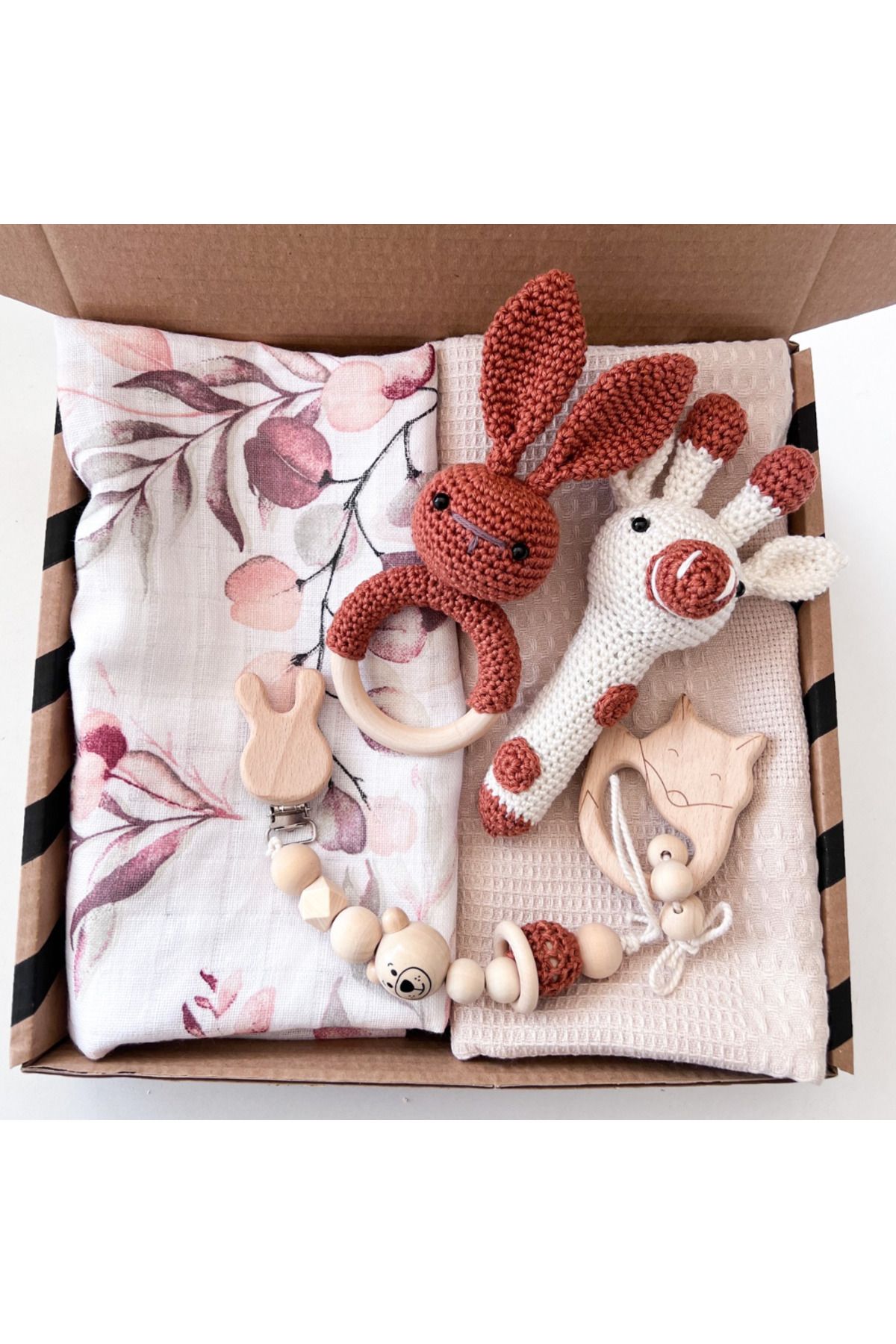 pelly wood baby Yenidoğan Hediye Seti