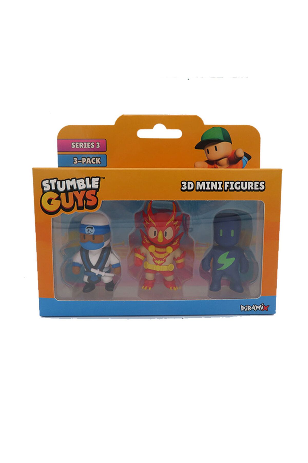 Stumble Guys 3'lü Mini Figür S3-SG-4002_3-7