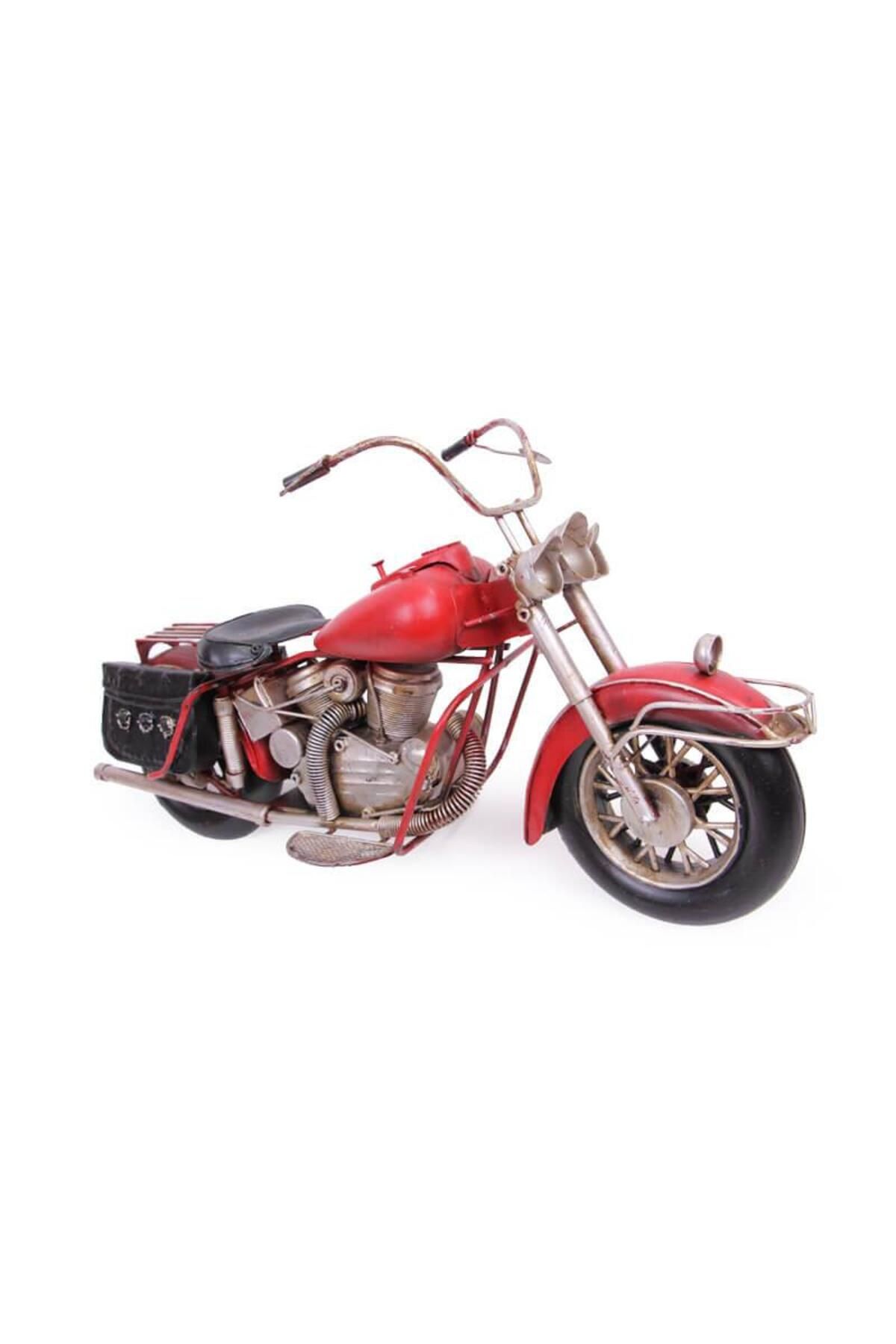 Serero Dekoratif Metal Motosiklet Biblo