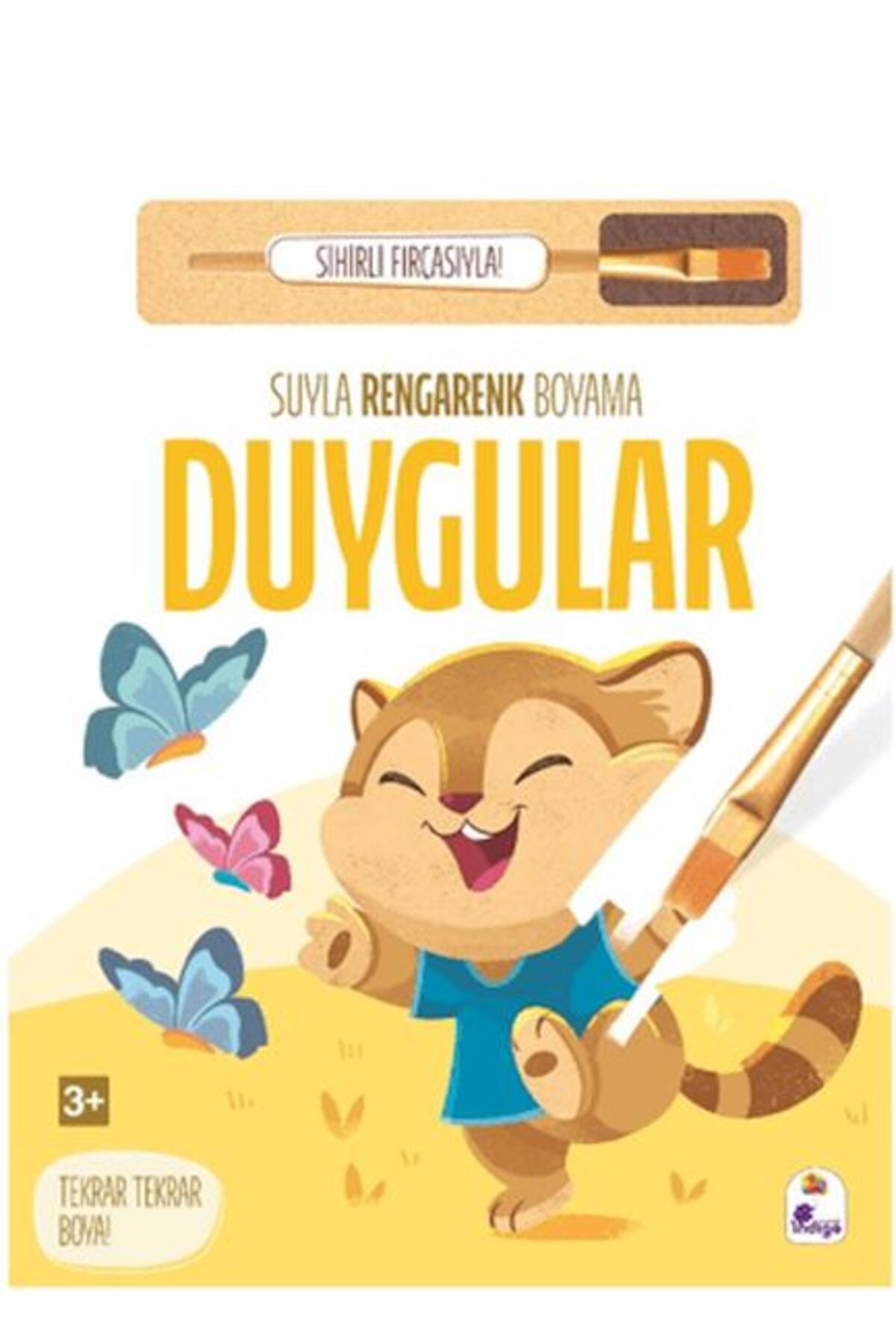 Destek Yayınları Suyla Rengarenk Boyama Duygular Sihirli Fırçasıyla