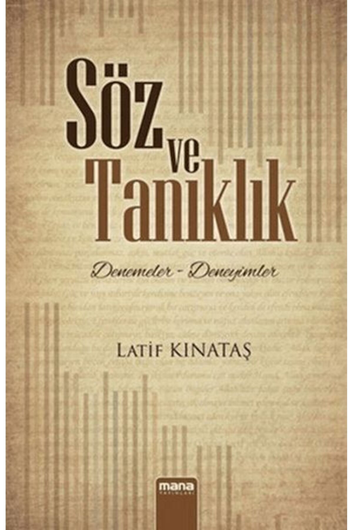 Mana Yayınları Söz ve Tanıklık