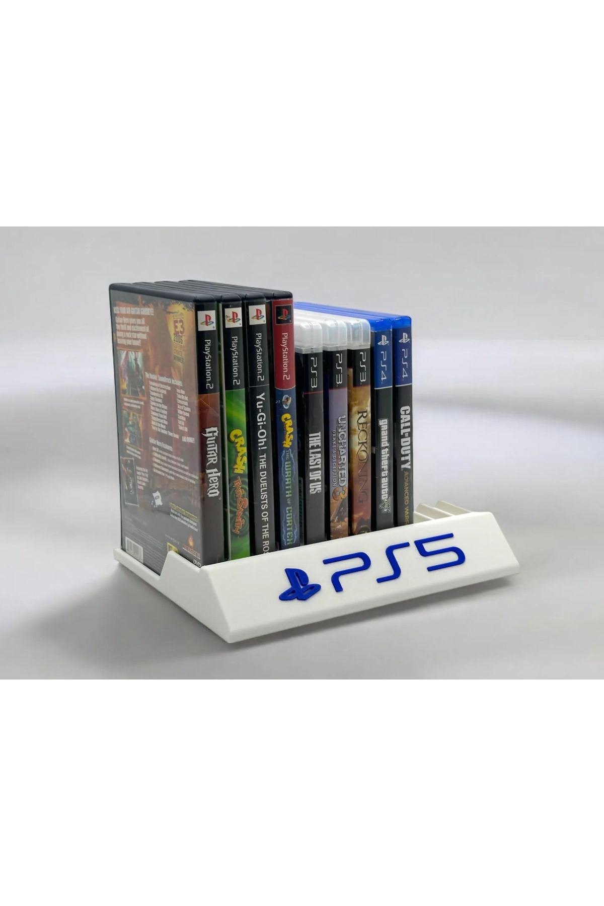 ERCTECH Playstation 5 Oyun Standı Ps5 Game Stand Dekoratif Oyun Organizer