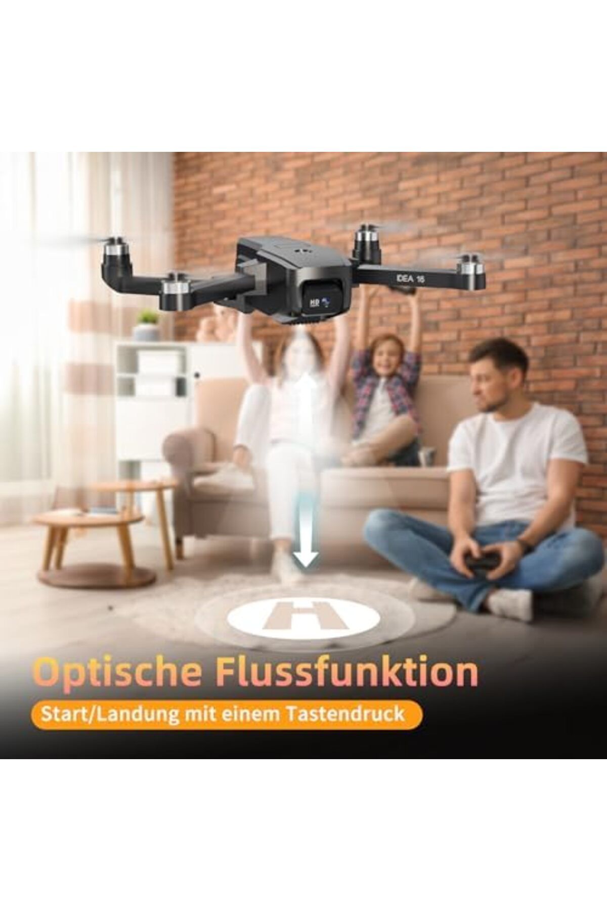 Cesiro-Drone with 4K camera, 5G WiFi transmission, maximum flight speed of 40 km/h Wind resistance Level 4 D 6