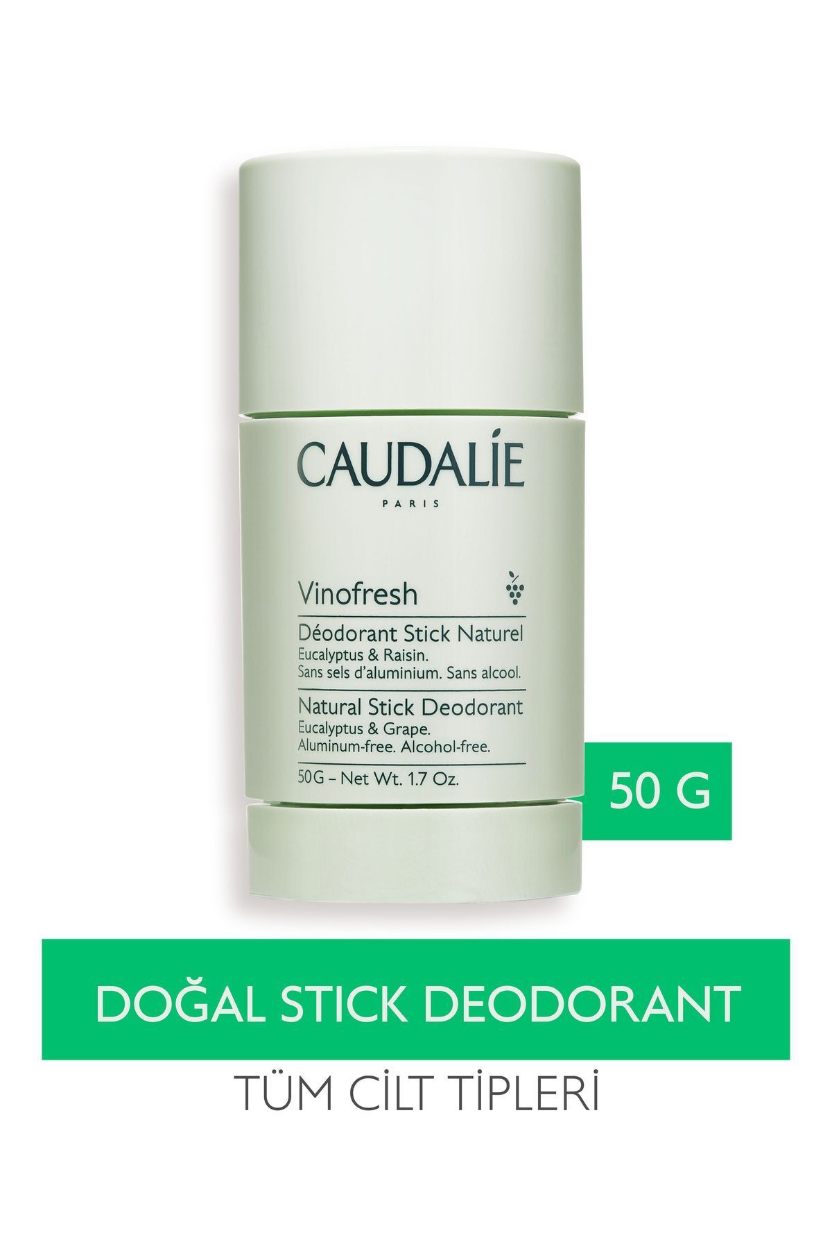 Seddar Collection Vinofresh Naturel Stick Deodorant 50 gr