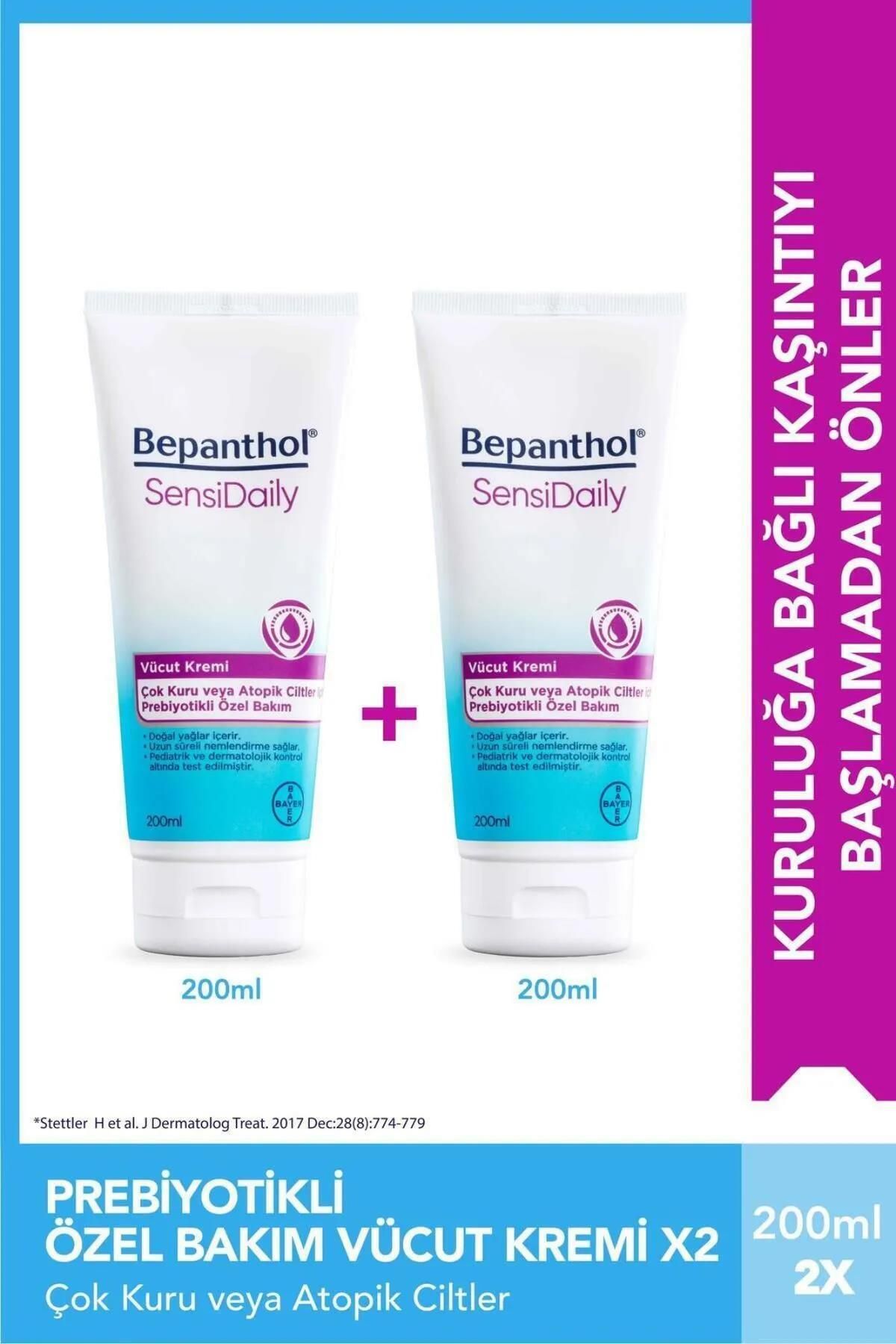 Seddar Collection Sensidaily Vücut Kremi 200 ml 2 Adet