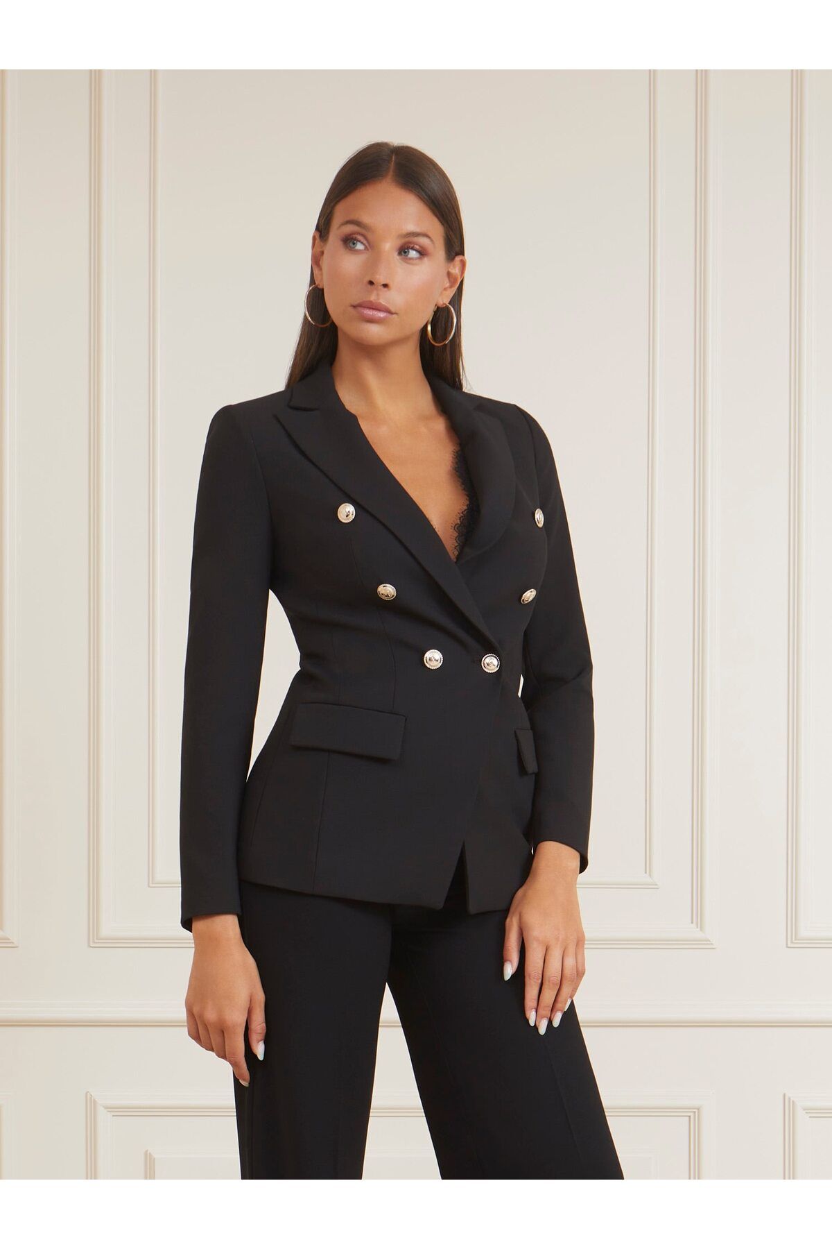 Guess Marciano Kadın Çift Düğmeli Blazer