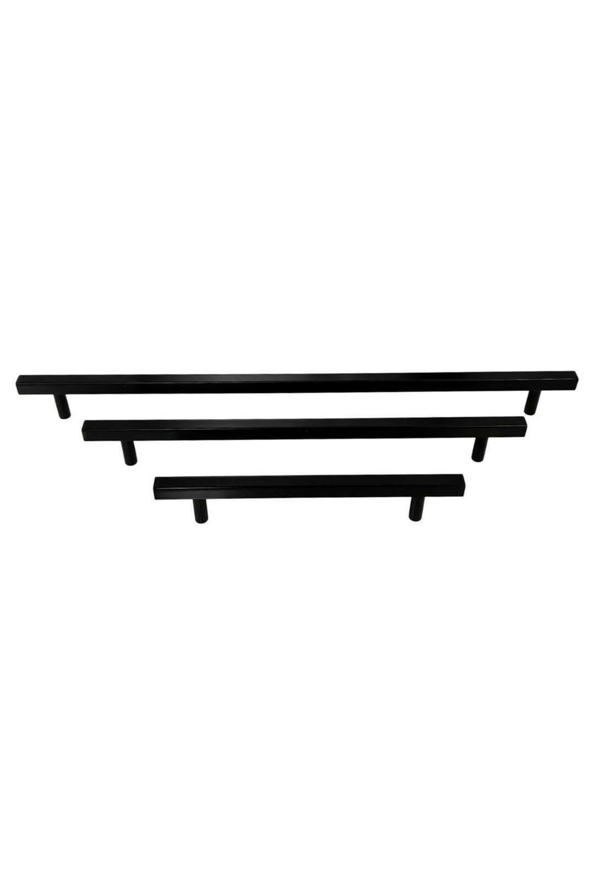 System Mobilya Kulbu Siyah Renk 576mm Kulp 1 Adet (SY8807 0576 AL6)