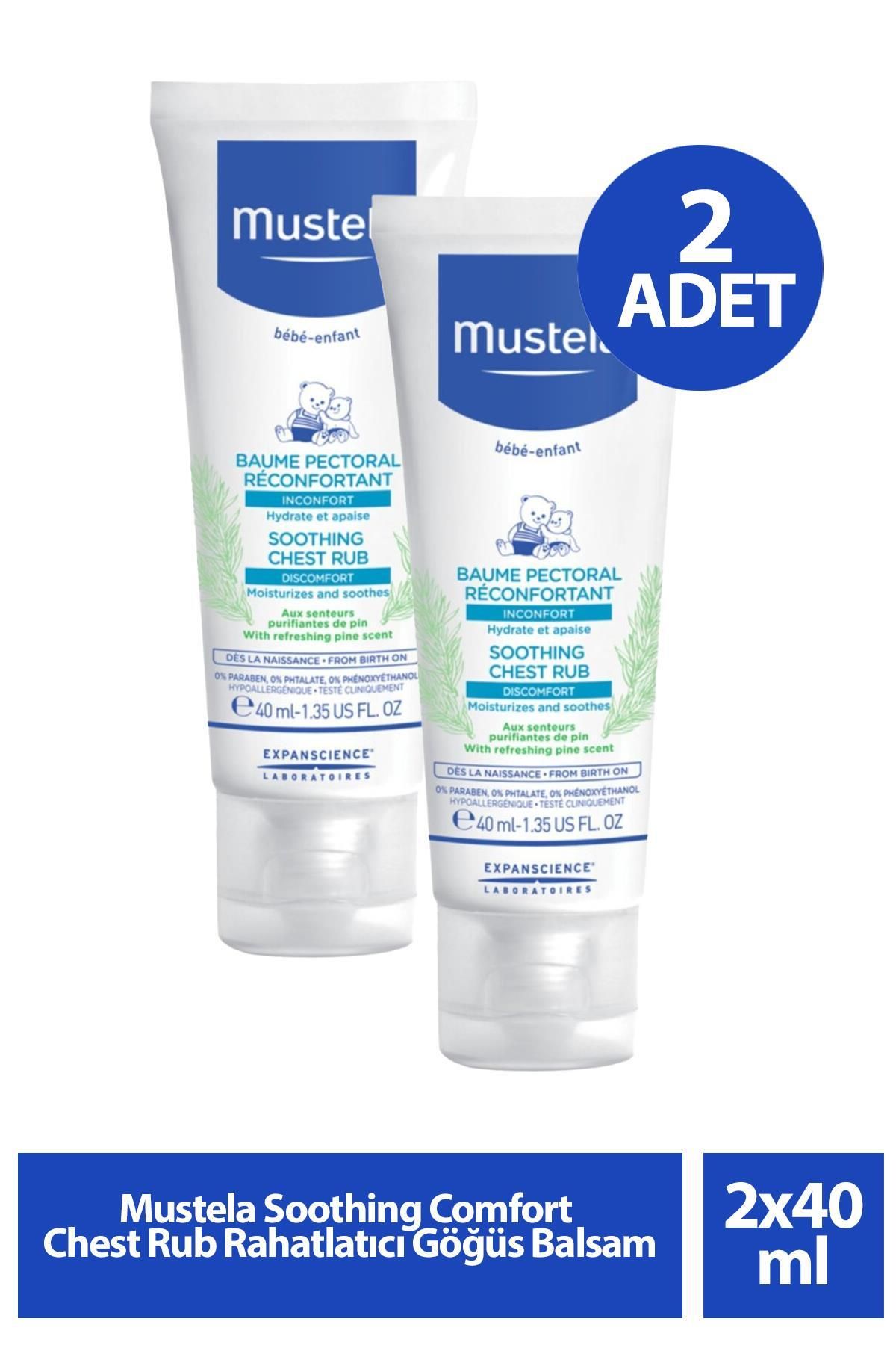 Seddar Collection Soothing Comfort Chest Rub Rahatlatıcı Göğüs Balsamı 40 ml 2 Adet