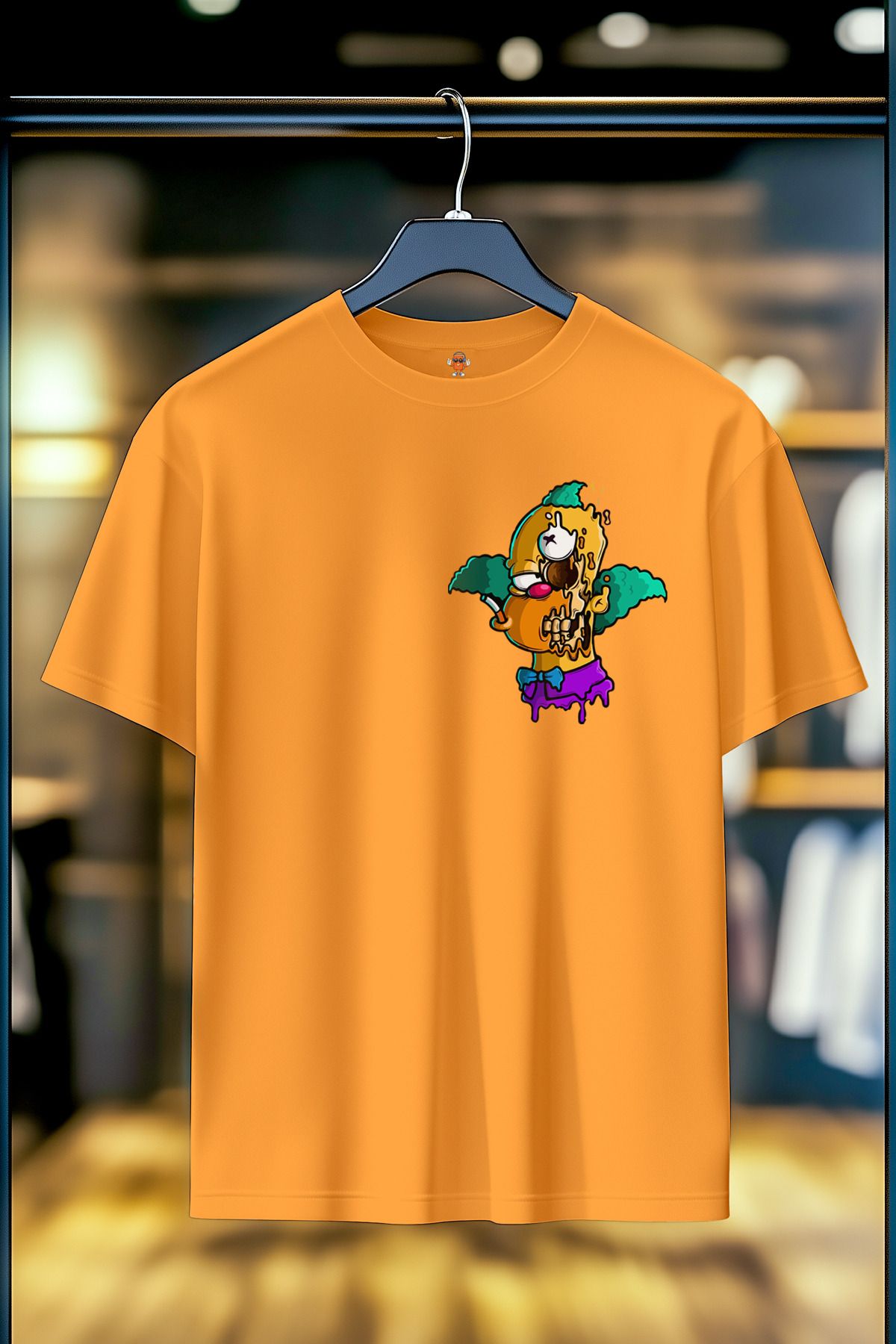 BookOrBook Rotten Circus %100 Pamuk Premium Kalite Sırt Baskılı T-Shirt