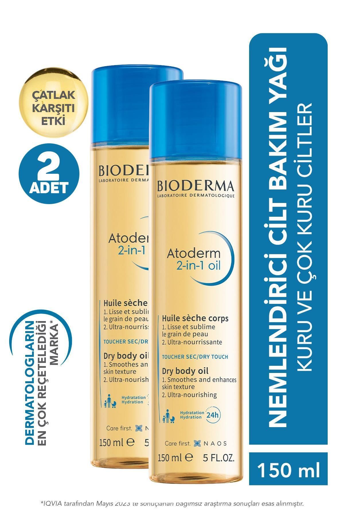 Seddar Collection Atoderm 2 In 1 Oil 150 ml 2 Adet
