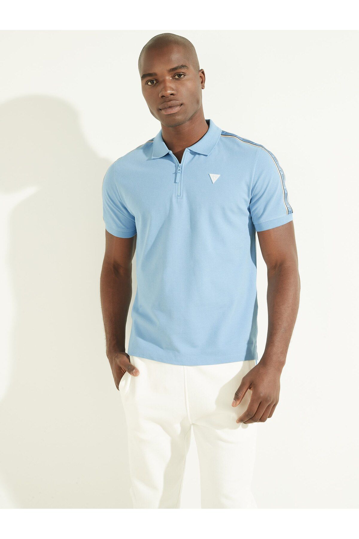 Guess Edmund Erkek Aktif Regular Fit Polo T-Shirt