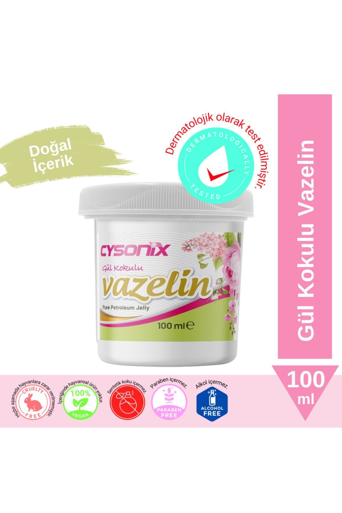 Seddar Collection Cysonix Vazelin Gül 100 ml