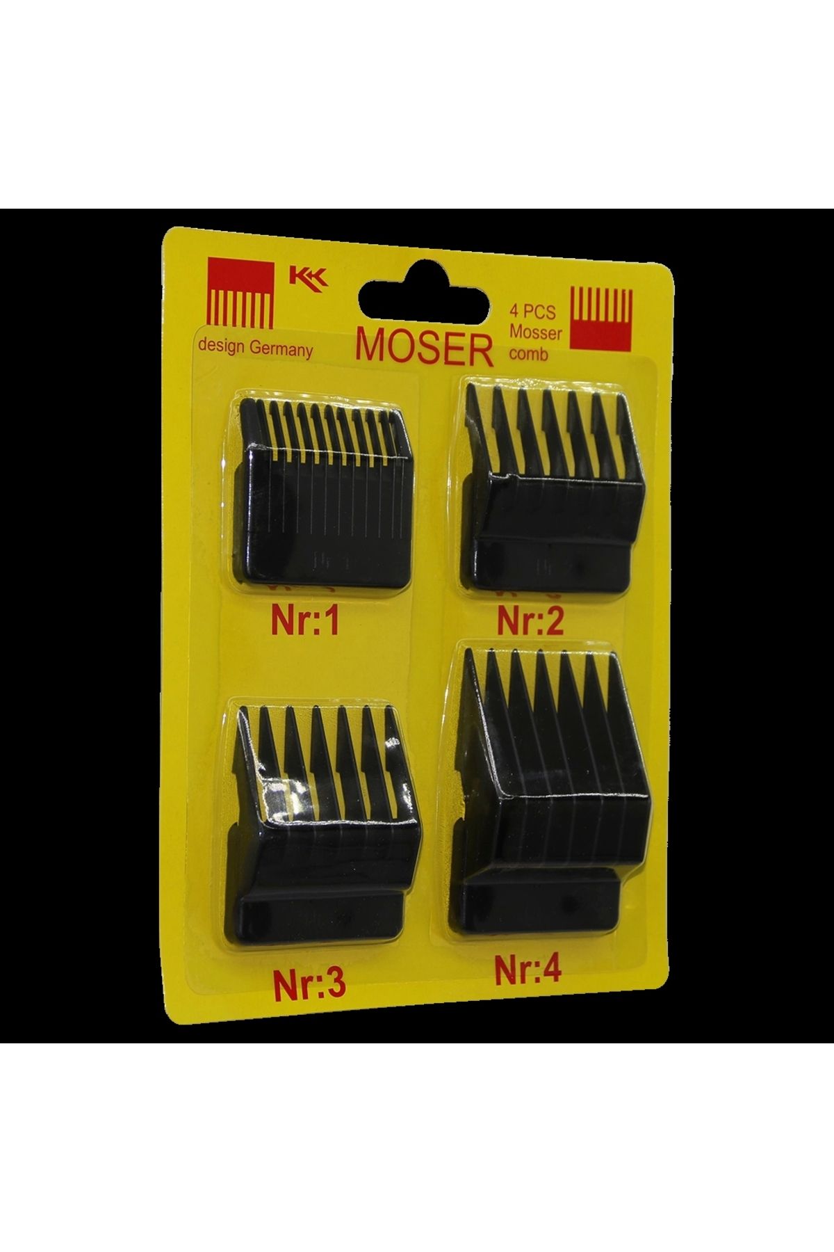İnnMerry MOSER 4 PARÇA MAKİNE TARAK SET (5047)