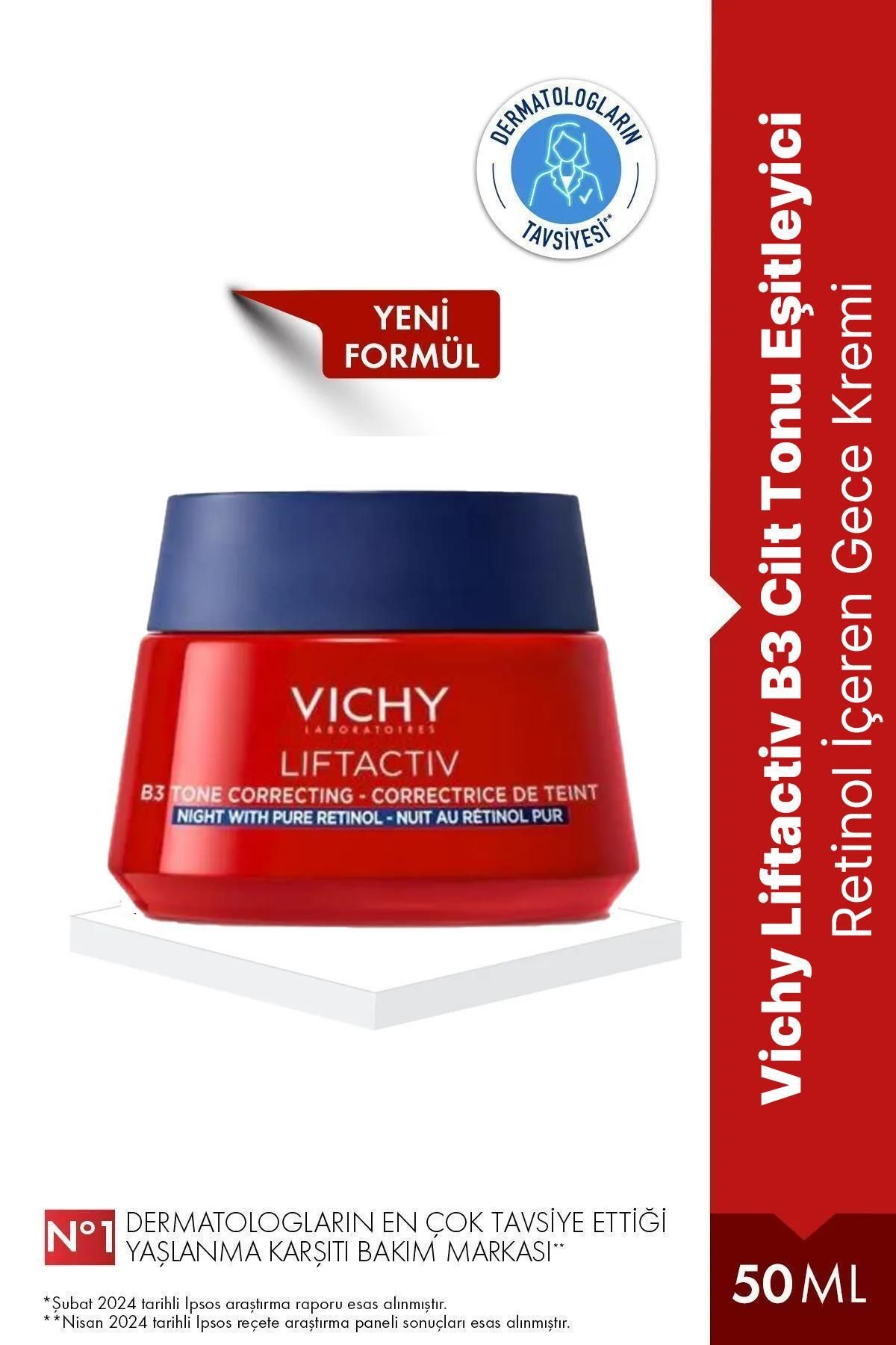 Seddar Collection Liftactiv B3 Cilt Tonu Eşitleyici Retinol İçeren Gece Kremi 50 ml