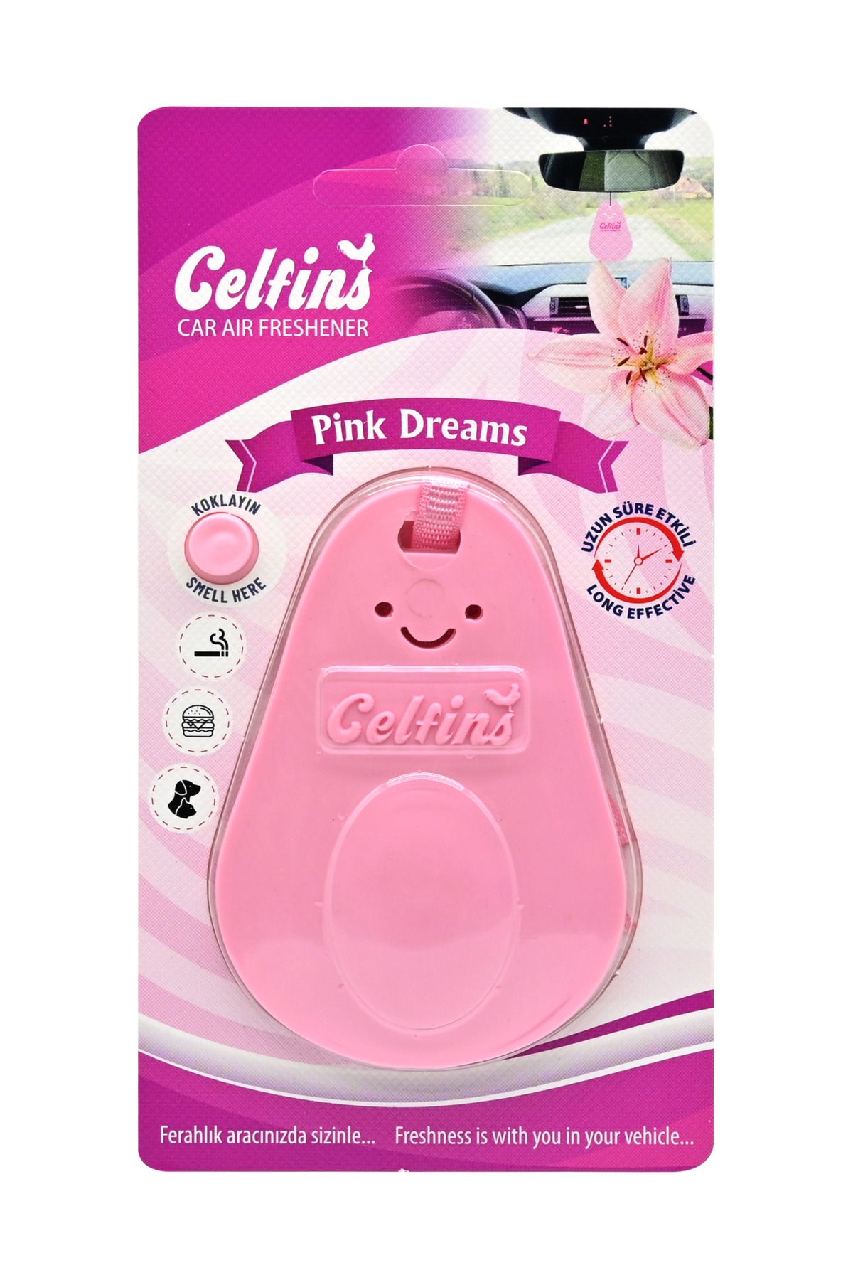 celfins Pink Dreams Pembe Düşler Oto Kokusu