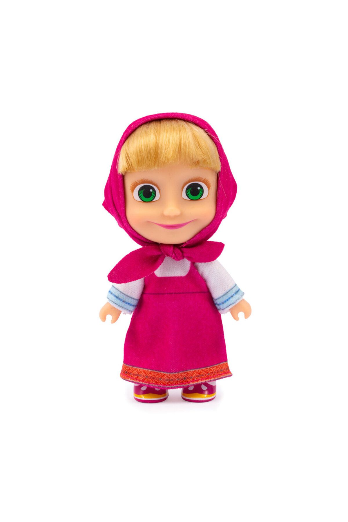 MASHA THE BEAR Masha ile Koca Ayı 12 cm Bebek S3 Klasik Yaz MHA37000