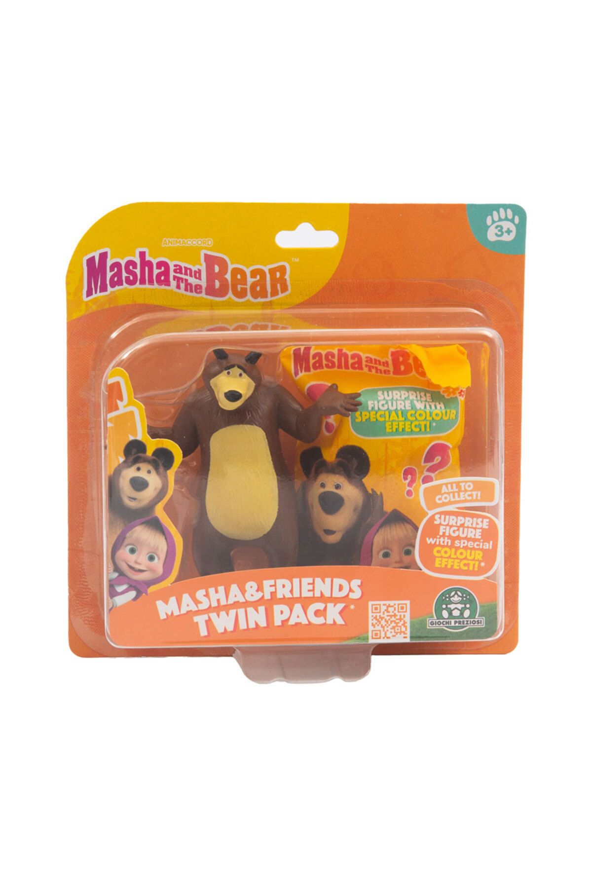 MASHA THE BEAR Masha ile Koca Ayı İkili Paket Paltolu Masha ve Koca Ayı MHA35000