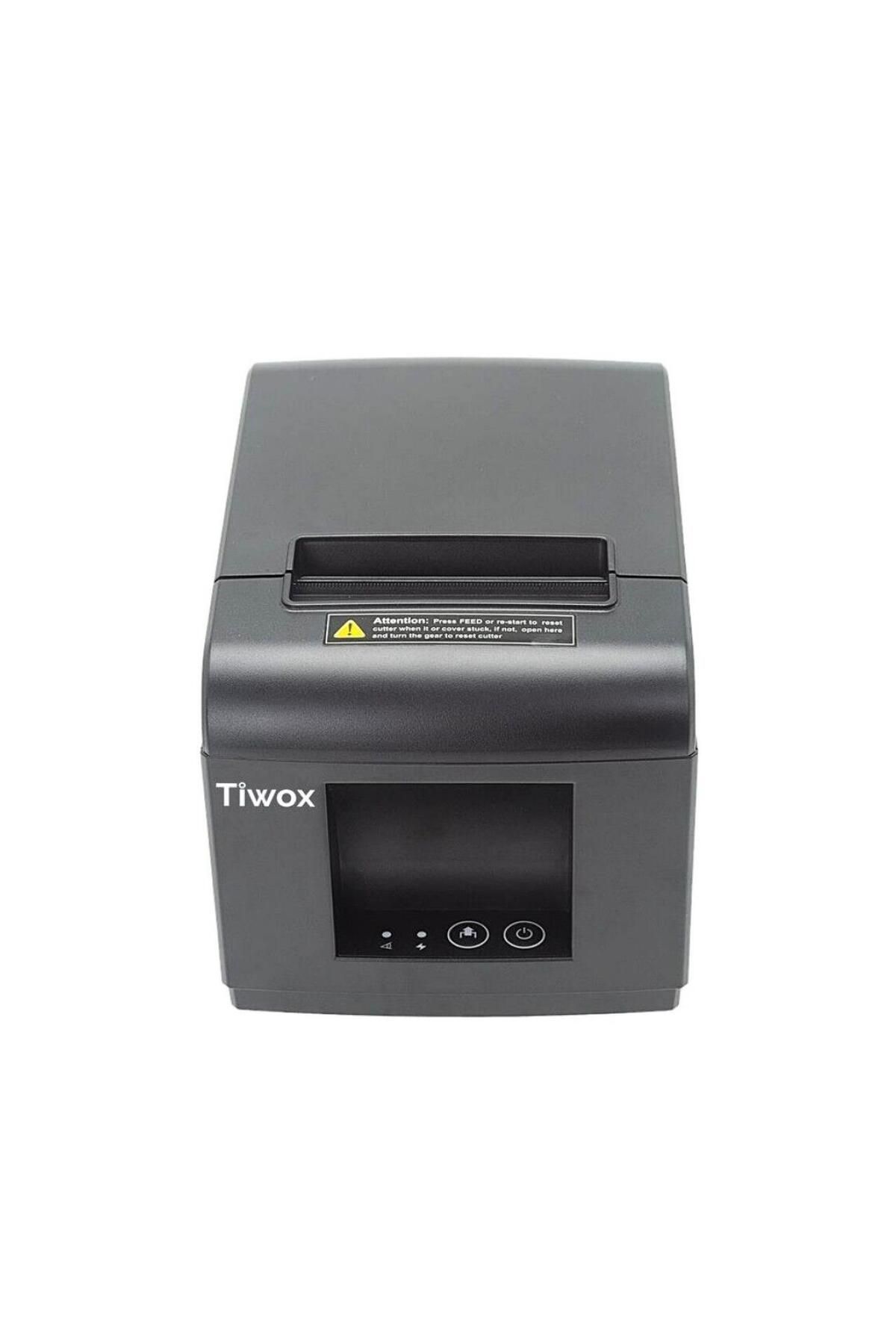 Tiwox RP-820 203dpı Direkt Termal Usb Ethernet Otomatik Kesici Fiş Yazıcı