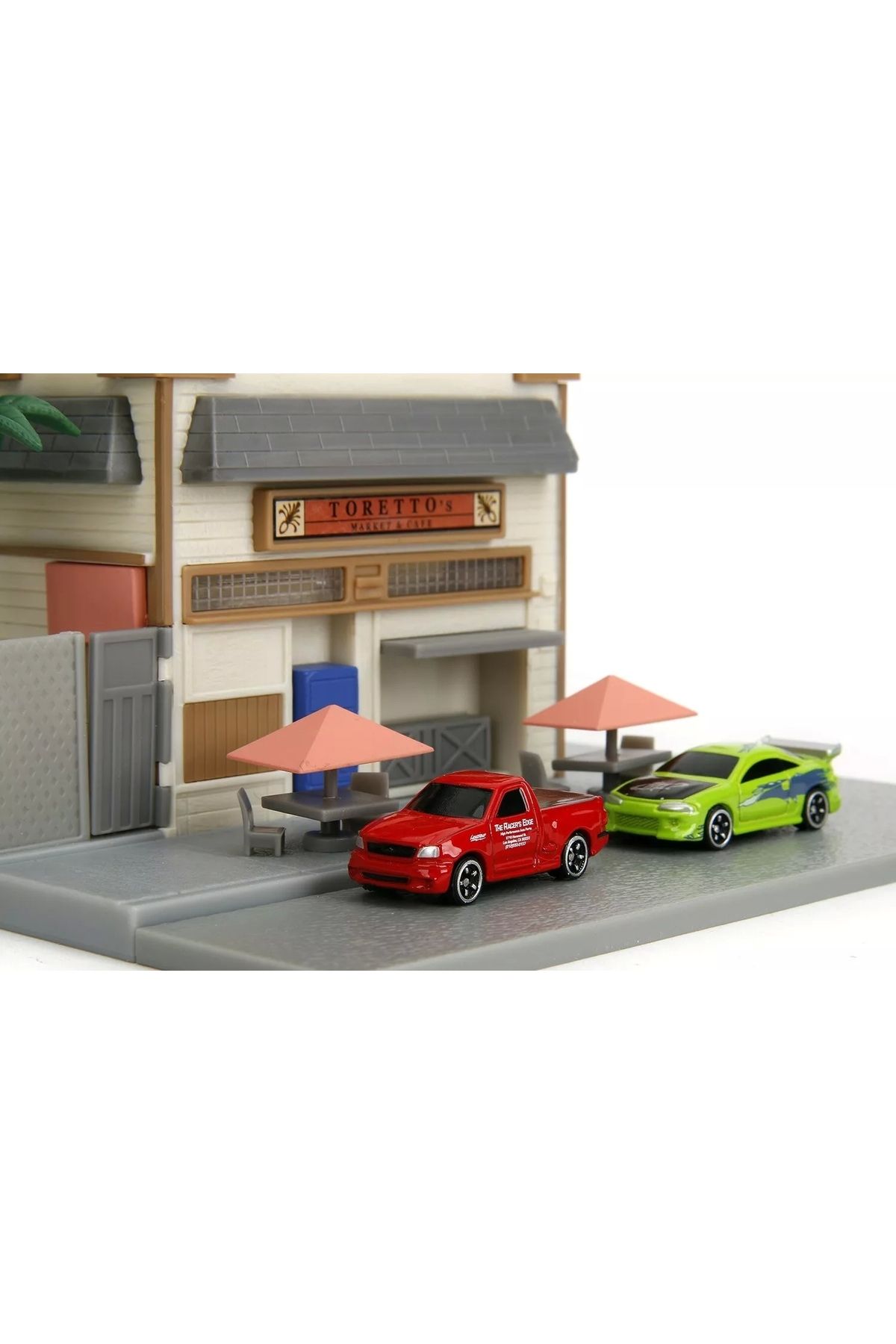 Jada Fast & Furious Nano Scene Diorama Dom Torreto's Market & Cafe