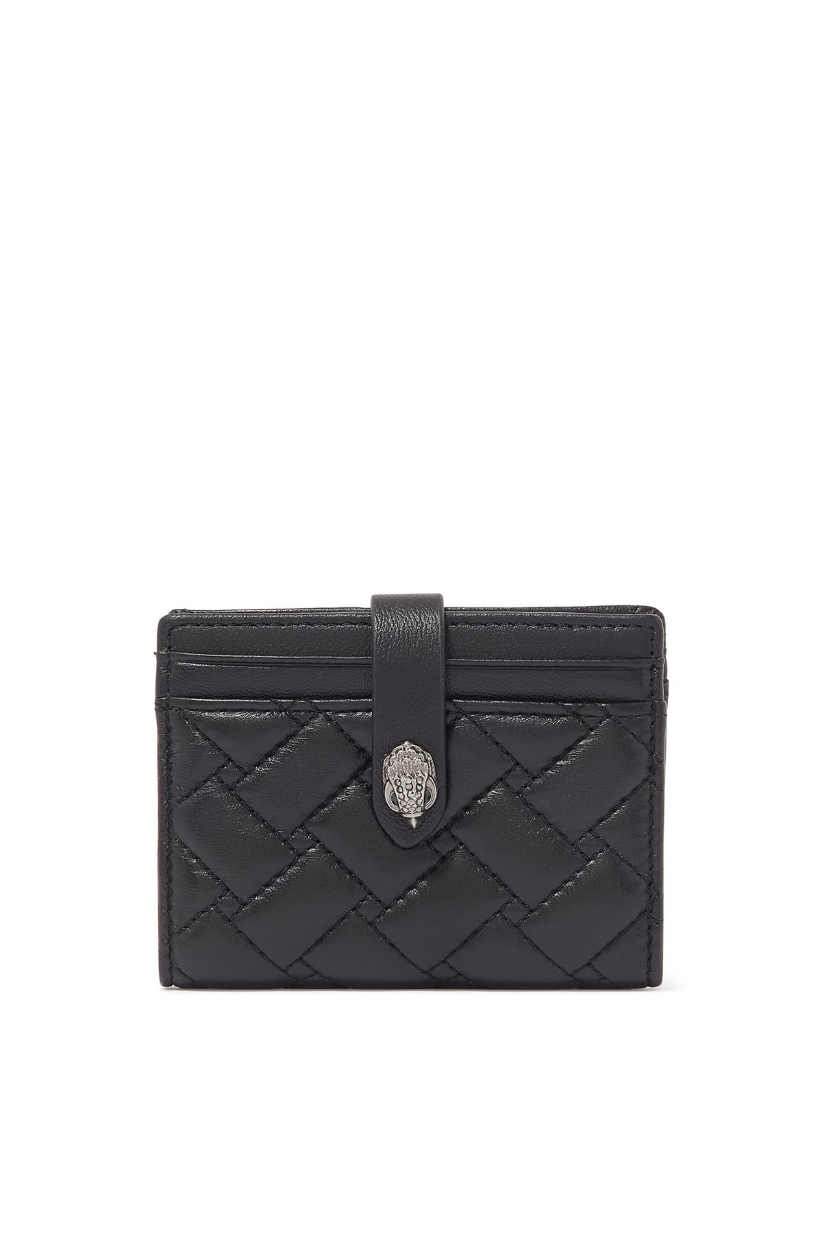 Kurt Geiger Kensington Quilted Leather Wallet, Kapitone Kuzu Derisi Cüzdan
