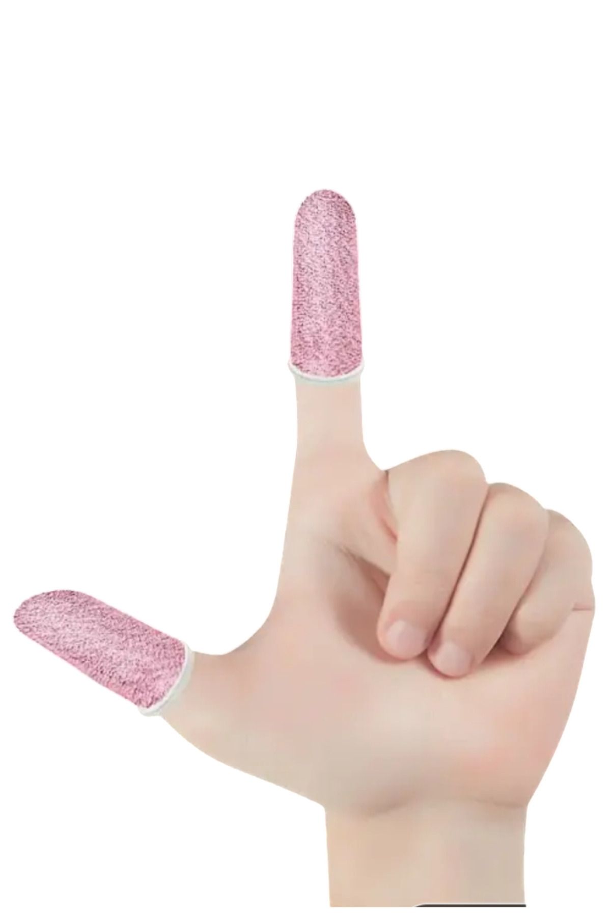 gökkuşağı store Sakura Pembe Oyun Parmaklık Eldiveni Mobil Oyun Eldiveni Ter Tutmaz Renk Pembe 2 Adet 1çift akalite