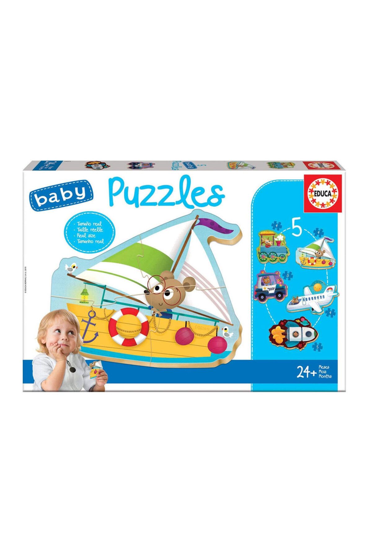 EDUCA Puzzle 24 Aylık Araçlar 2 18059