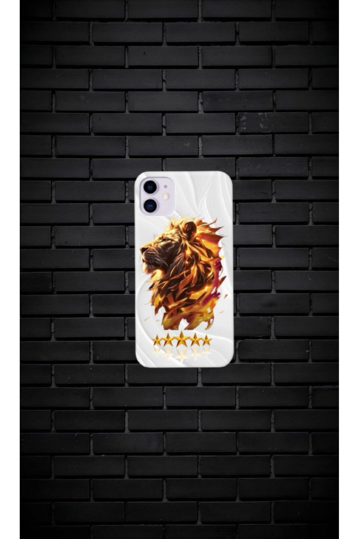 cover shopp Aslan Desenli Renkli Tasarımı-1 IP 11