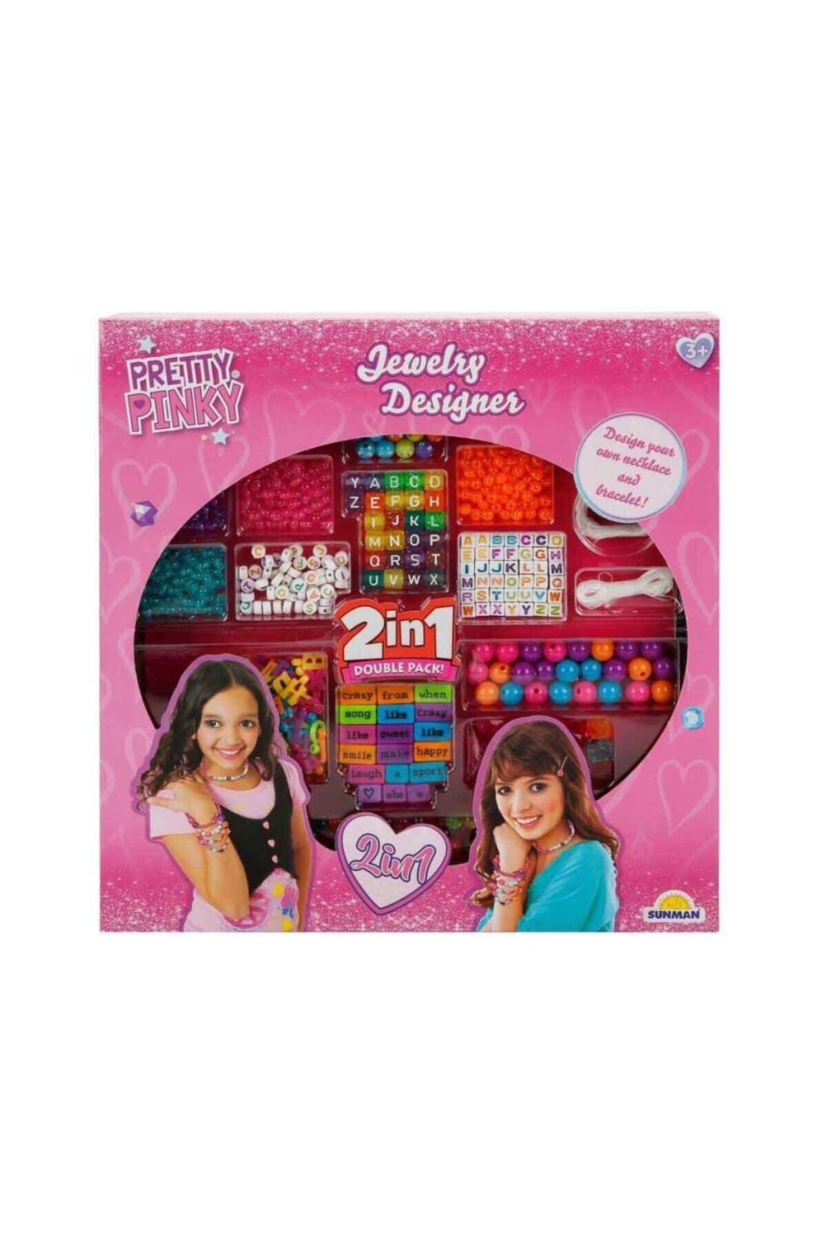 MR RZN STORE 1011036 Harfli Boncuk Hobi Seti 2IN1 -Sunman