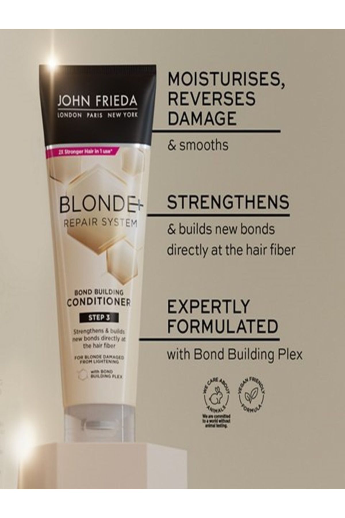John Frieda Blonde+ Repair System Onarıcı Şampuan John Frieda 250 ml