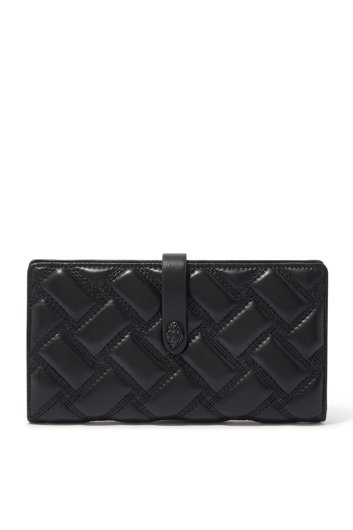 Kurt Geiger Quilted Soft Leather Wallet, Yumuşak Kuzu Derisi Kartlık