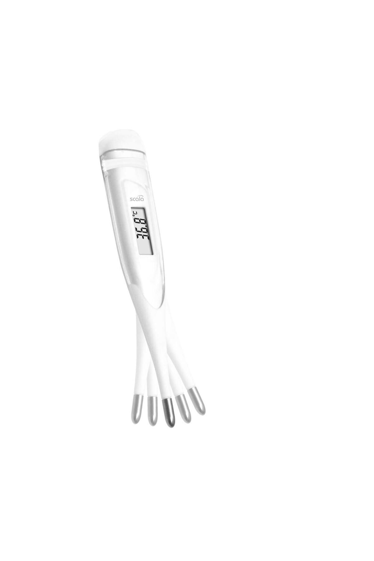 Scala-Digital Medical Thermometer With Flexible Tip And Measurement In 10 Seconds, White, Sc28 Flex 3