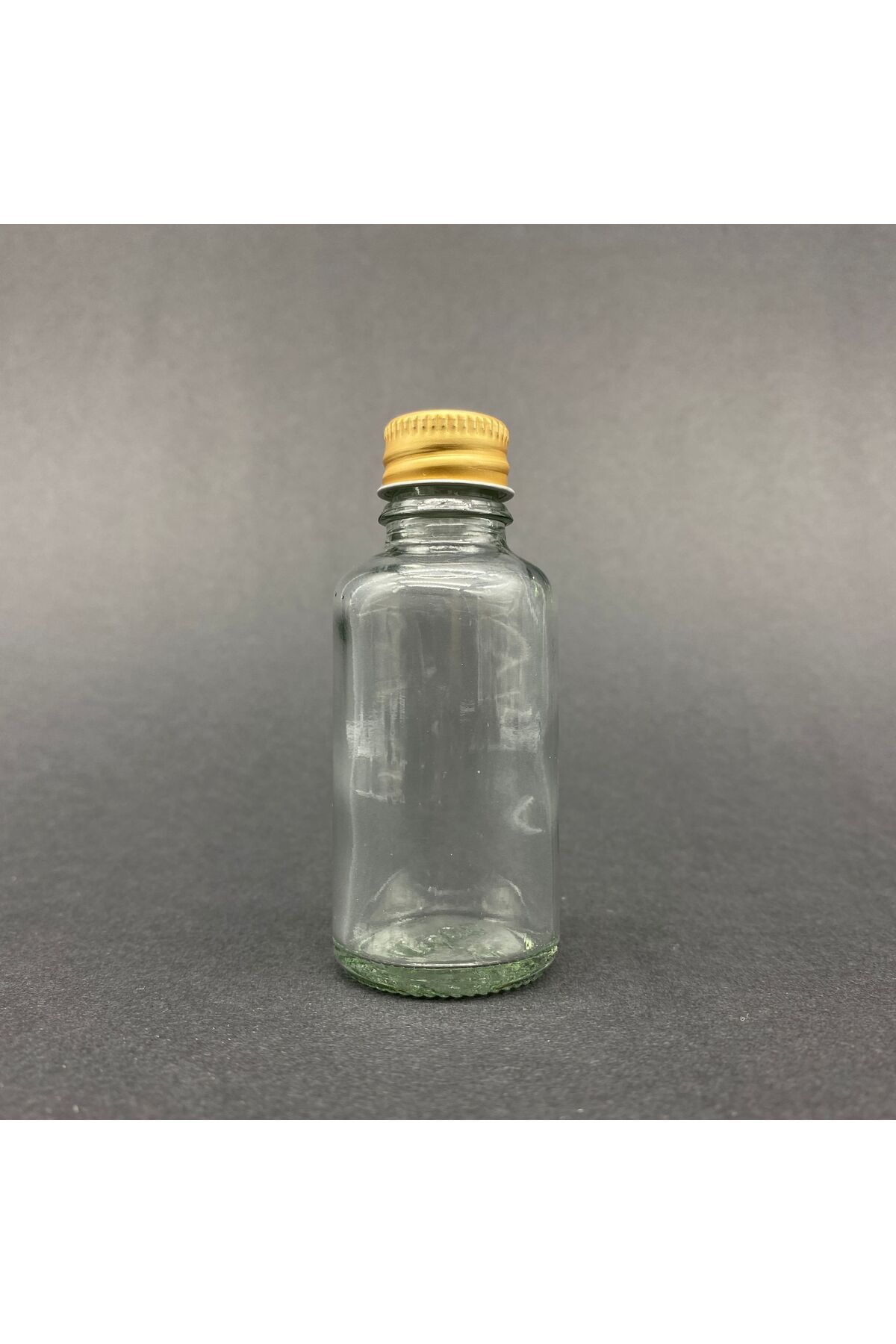 junibeliw 10 Adet 30ml Gold Kapak Şeffaf Mini Cam Şişe Çok Amaçlı Shot Şişesi Kına Söz Şişe 10x30ml